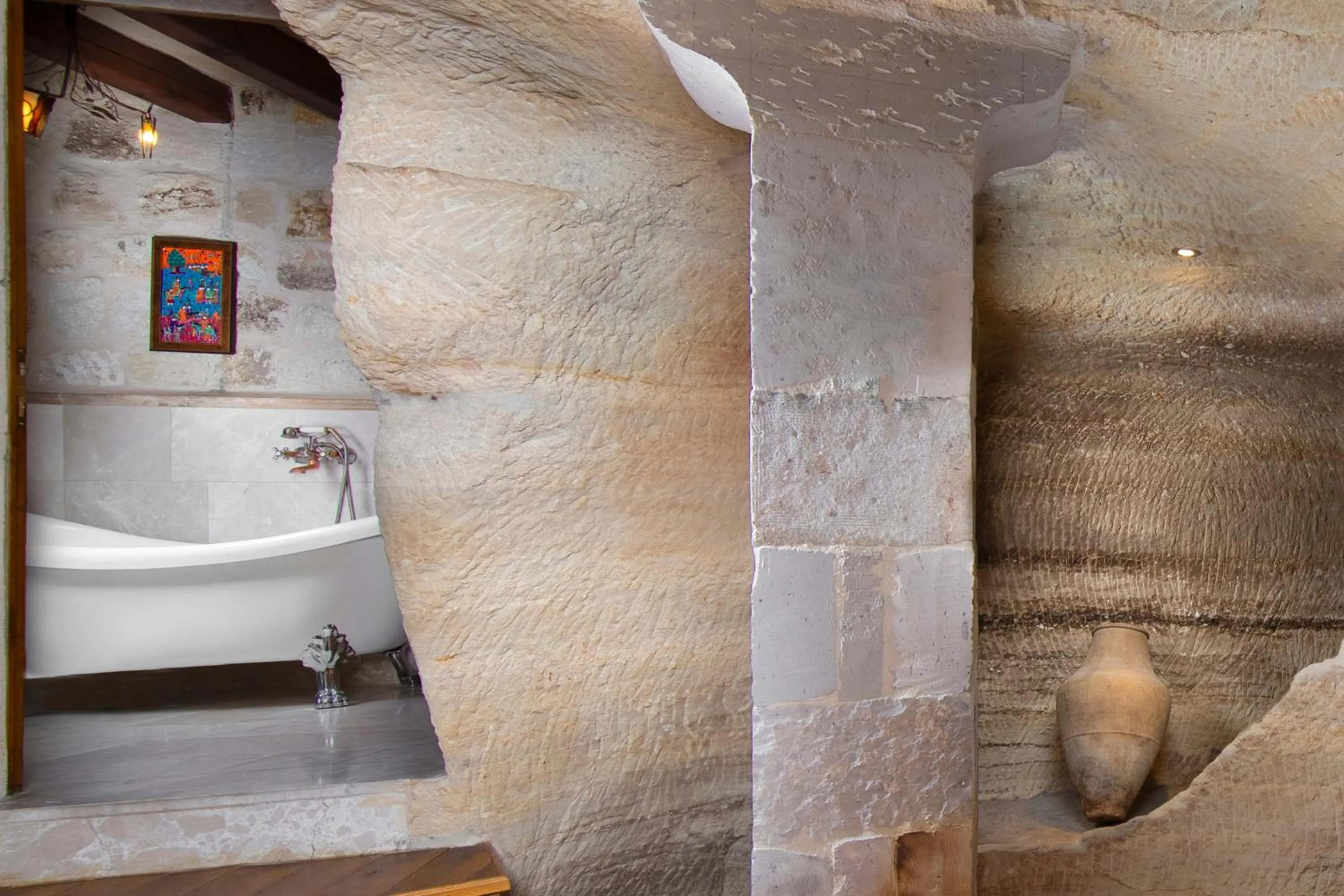 Bathroom in Terra Cave