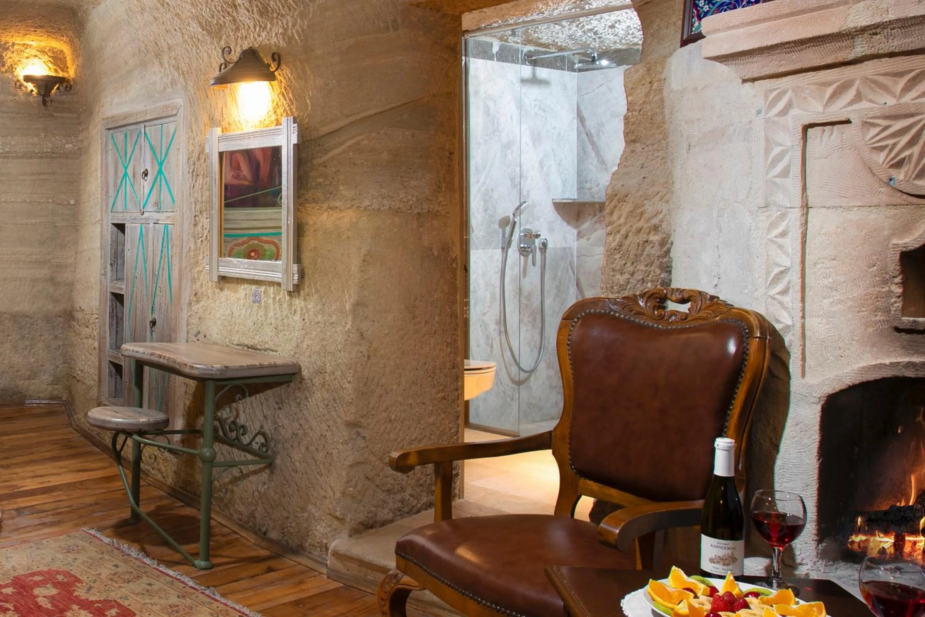 Bathroom in Terra Cave