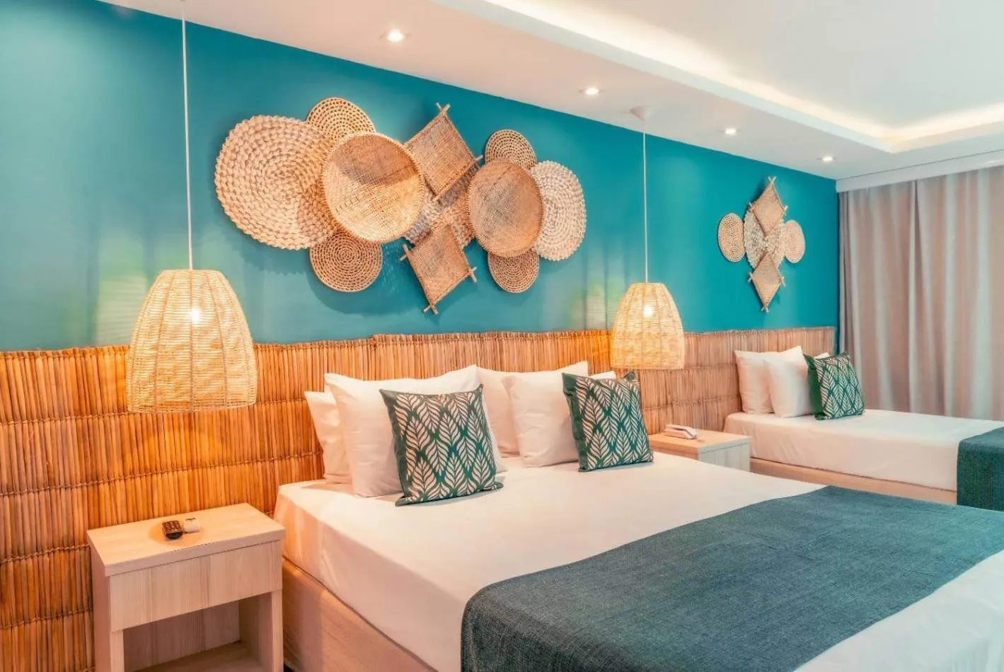 Bed in Paradiso Peró Praia Hotel