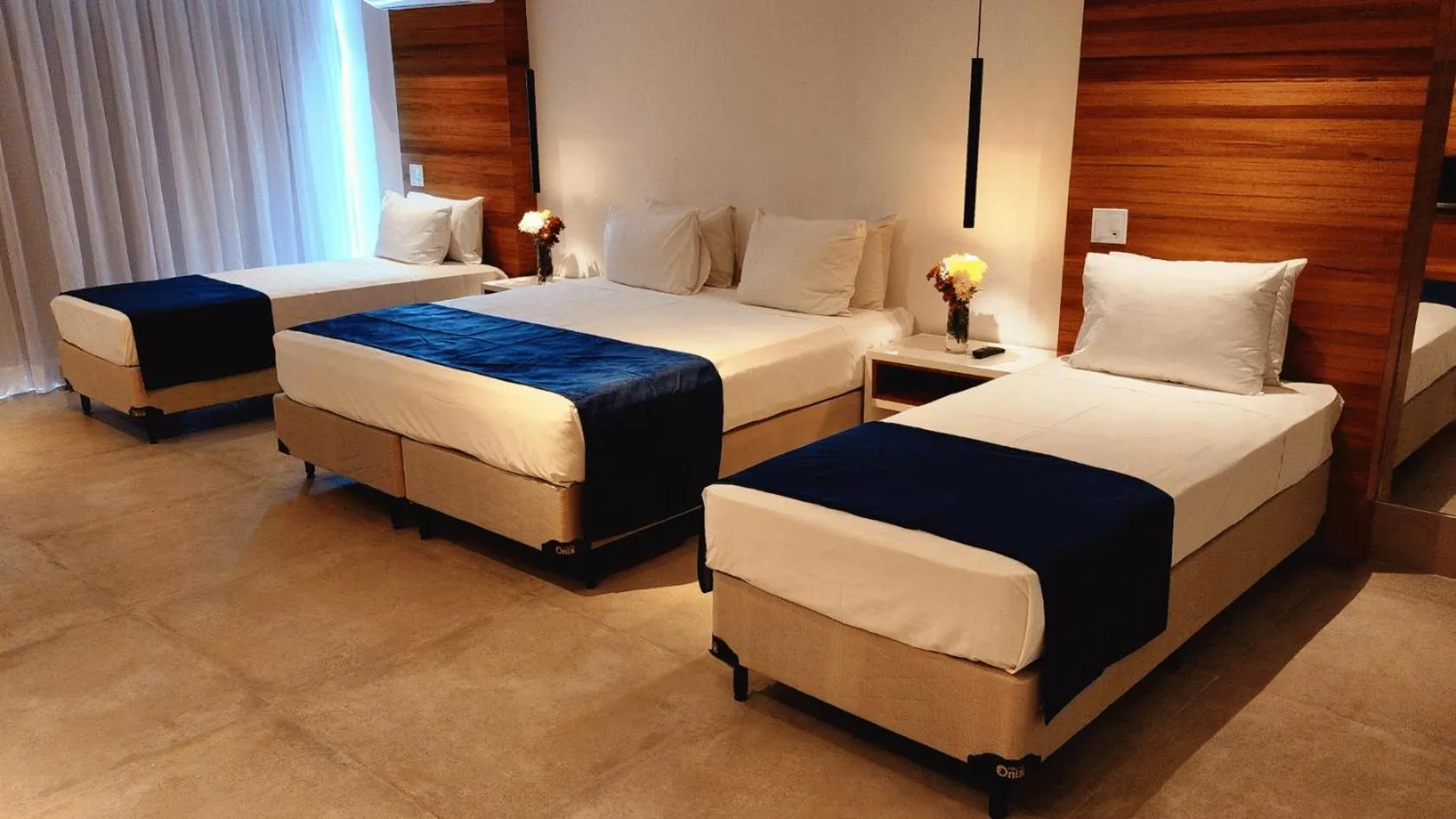 Bed in Paradiso Peró Praia Hotel