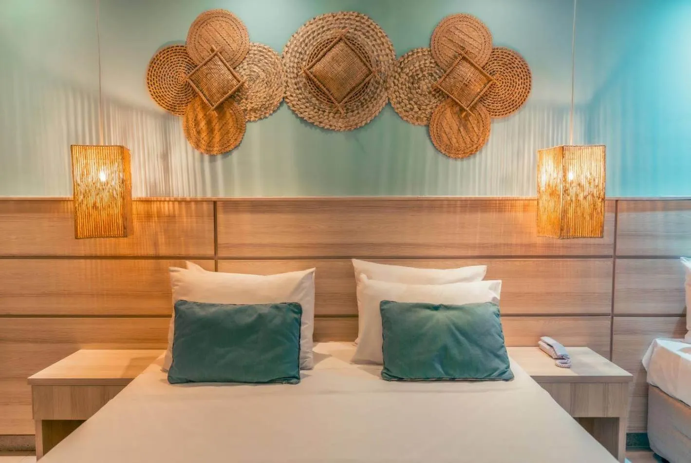 Bed in Paradiso Peró Praia Hotel