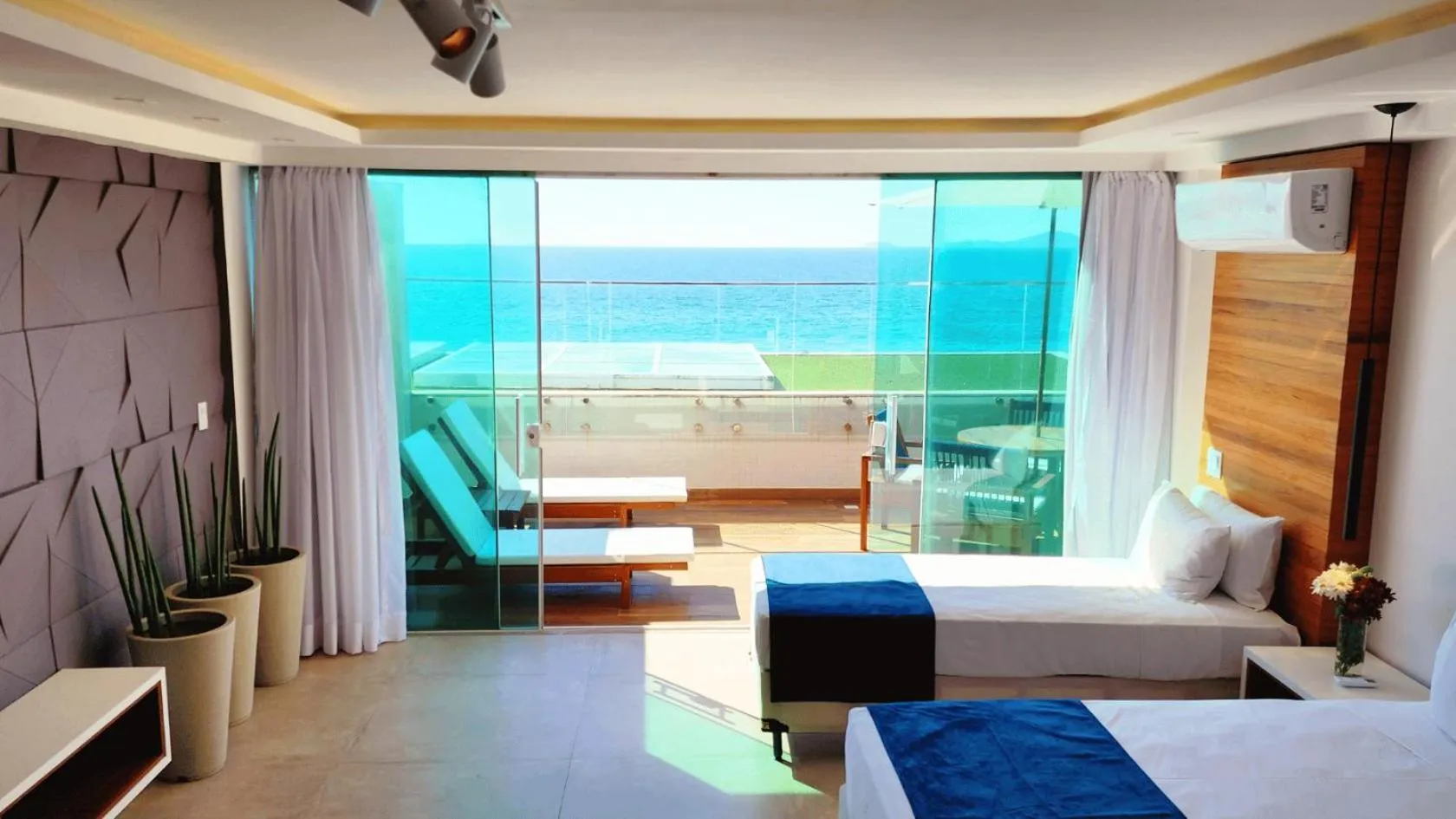 Bed in Paradiso Peró Praia Hotel