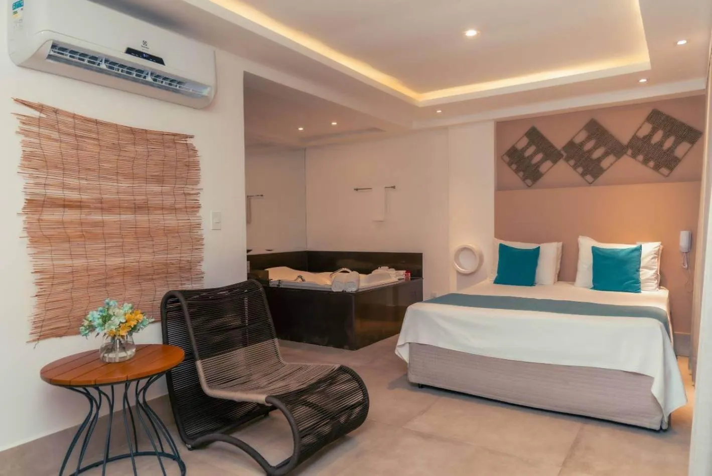 Bed in Paradiso Peró Praia Hotel