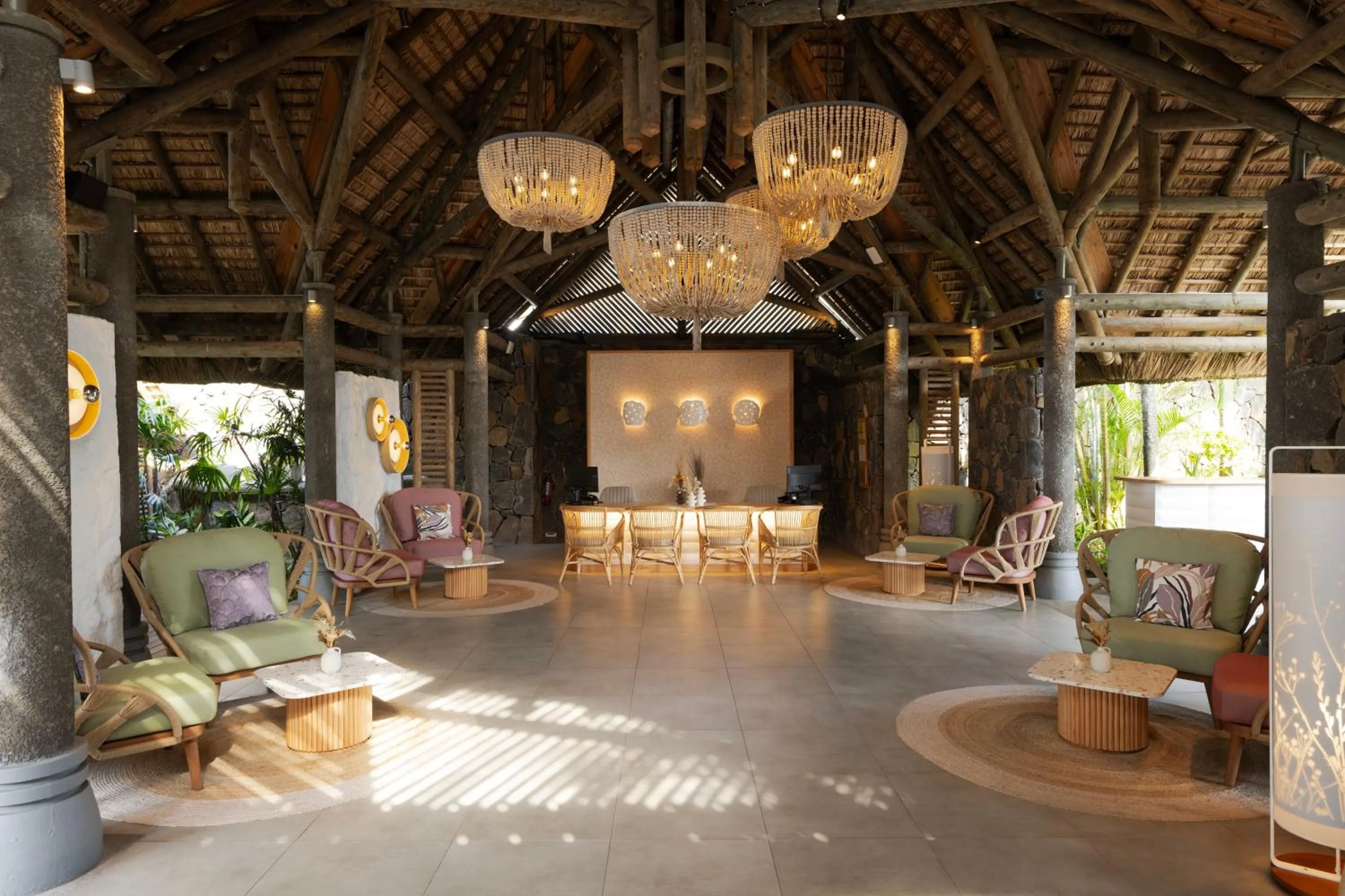 Lobby or reception in Veranda Paul et Virginie Hotel & Spa - Adults Only