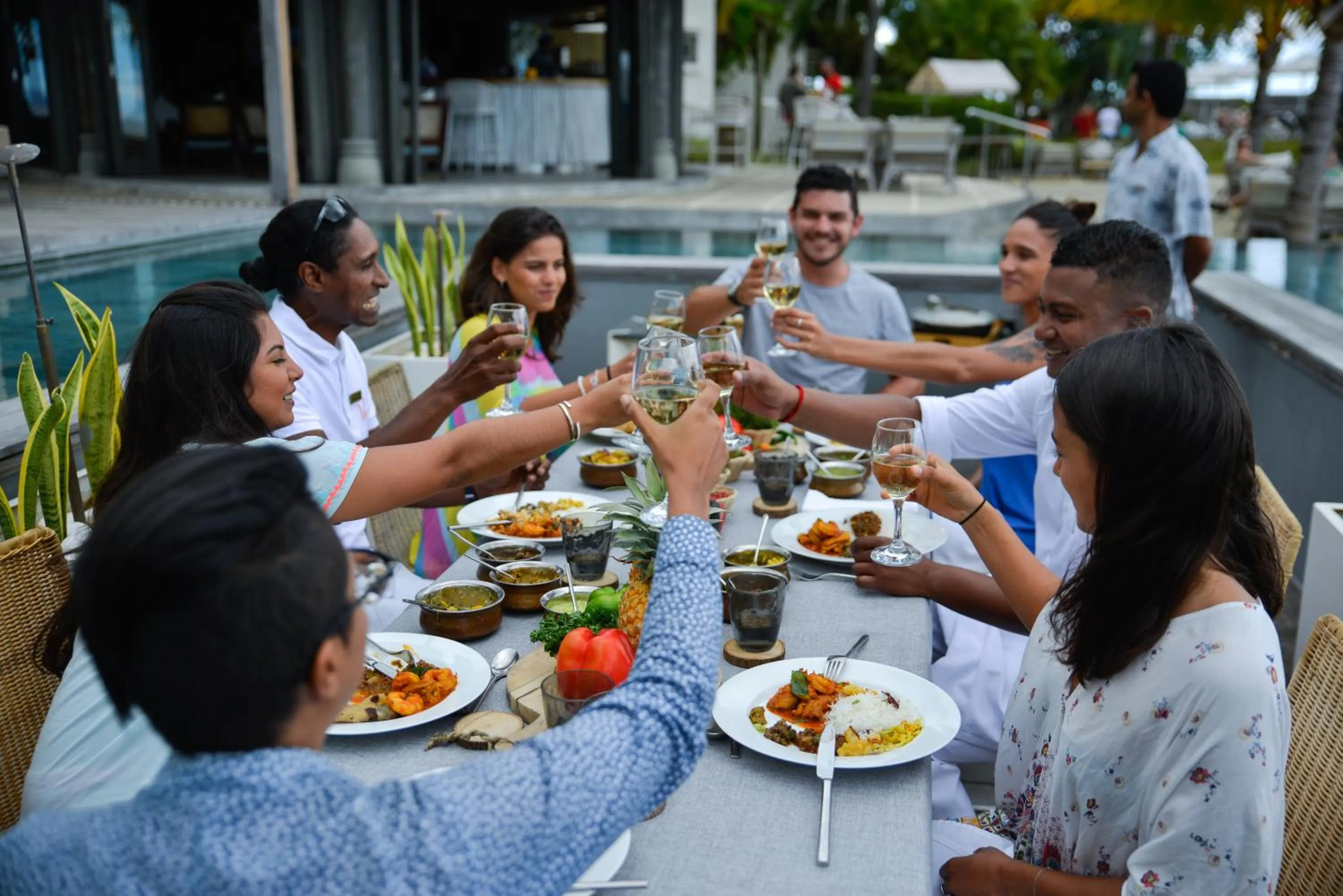 Food in Veranda Paul et Virginie Hotel & Spa - Adults Only