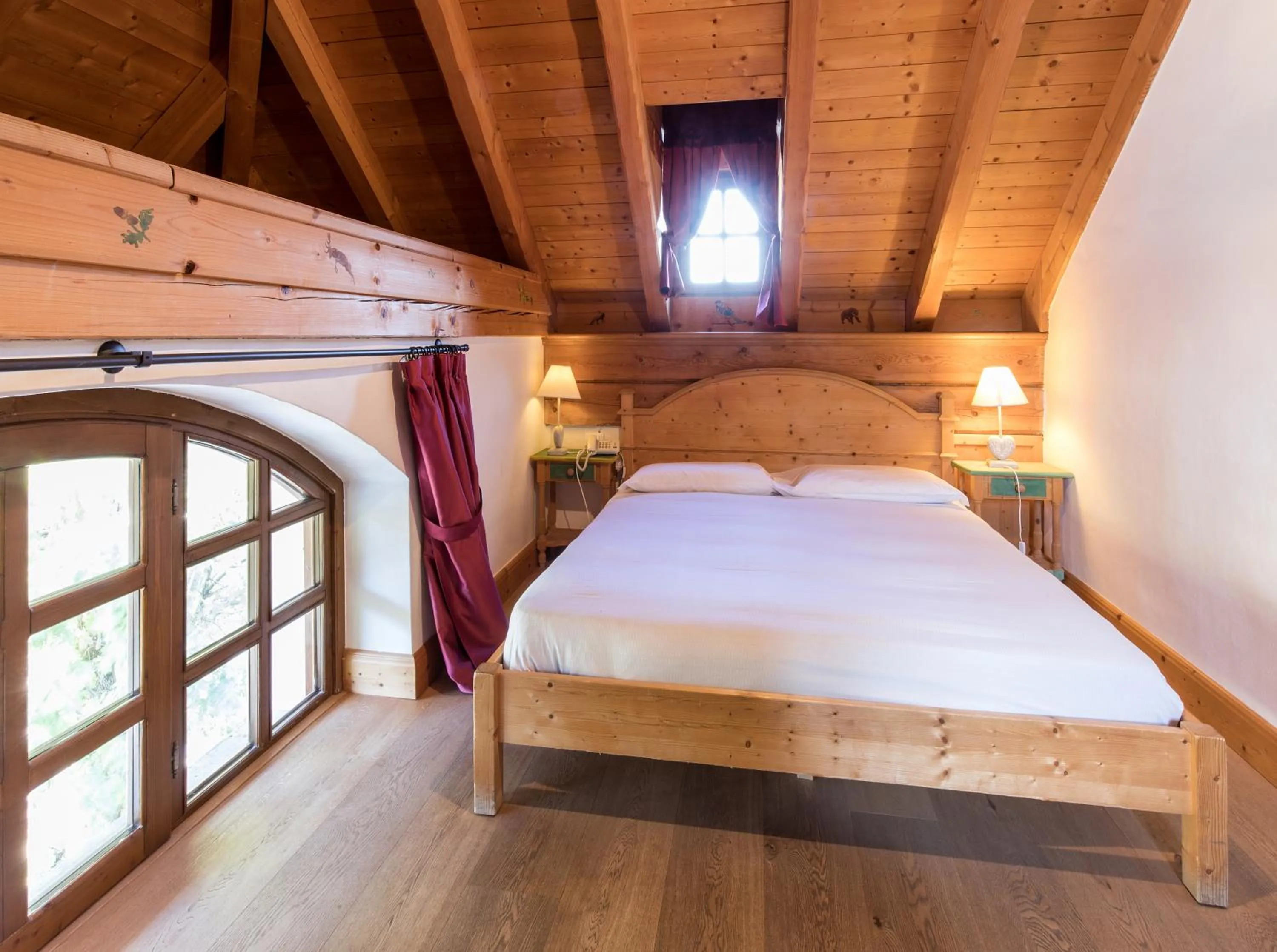 Bed in Hotel Edelhof