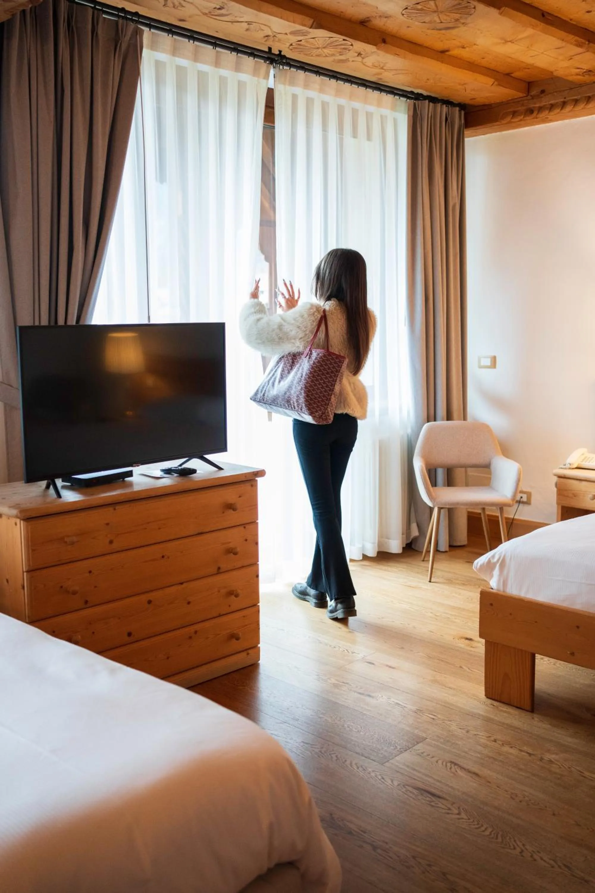 Bed in Hotel Edelhof