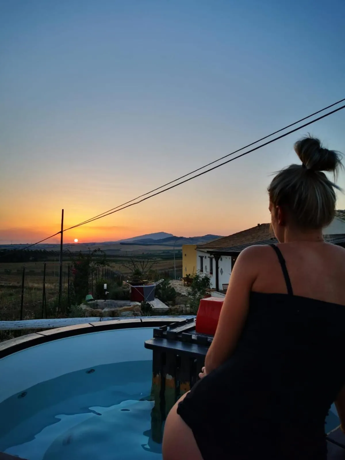 Sunset in B&B Polvere di stelle