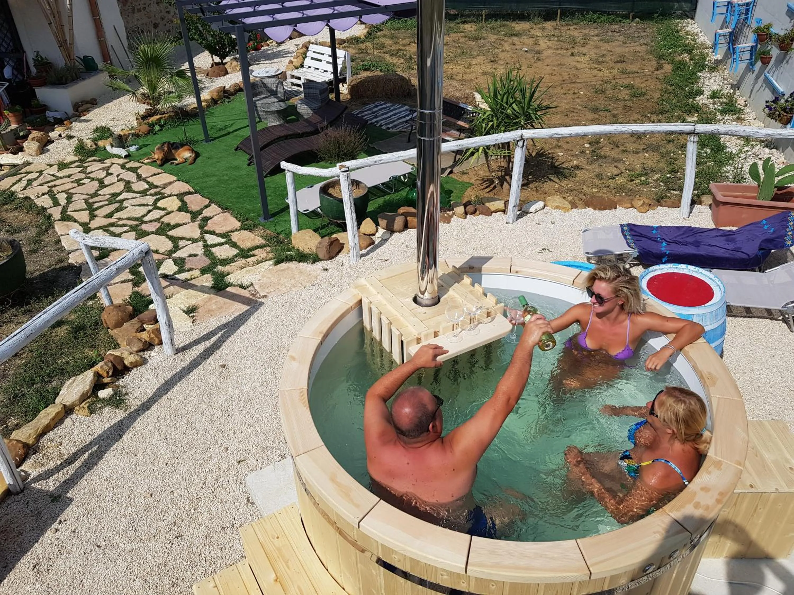 Garden in B&B Polvere di stelle