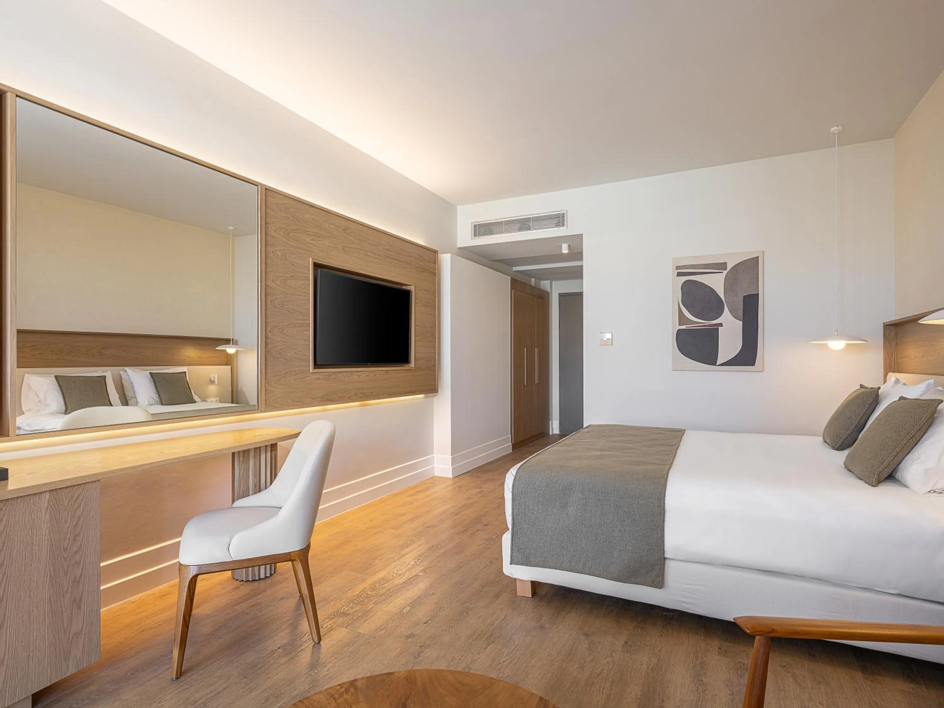 Bed in Avra Imperial Hotel