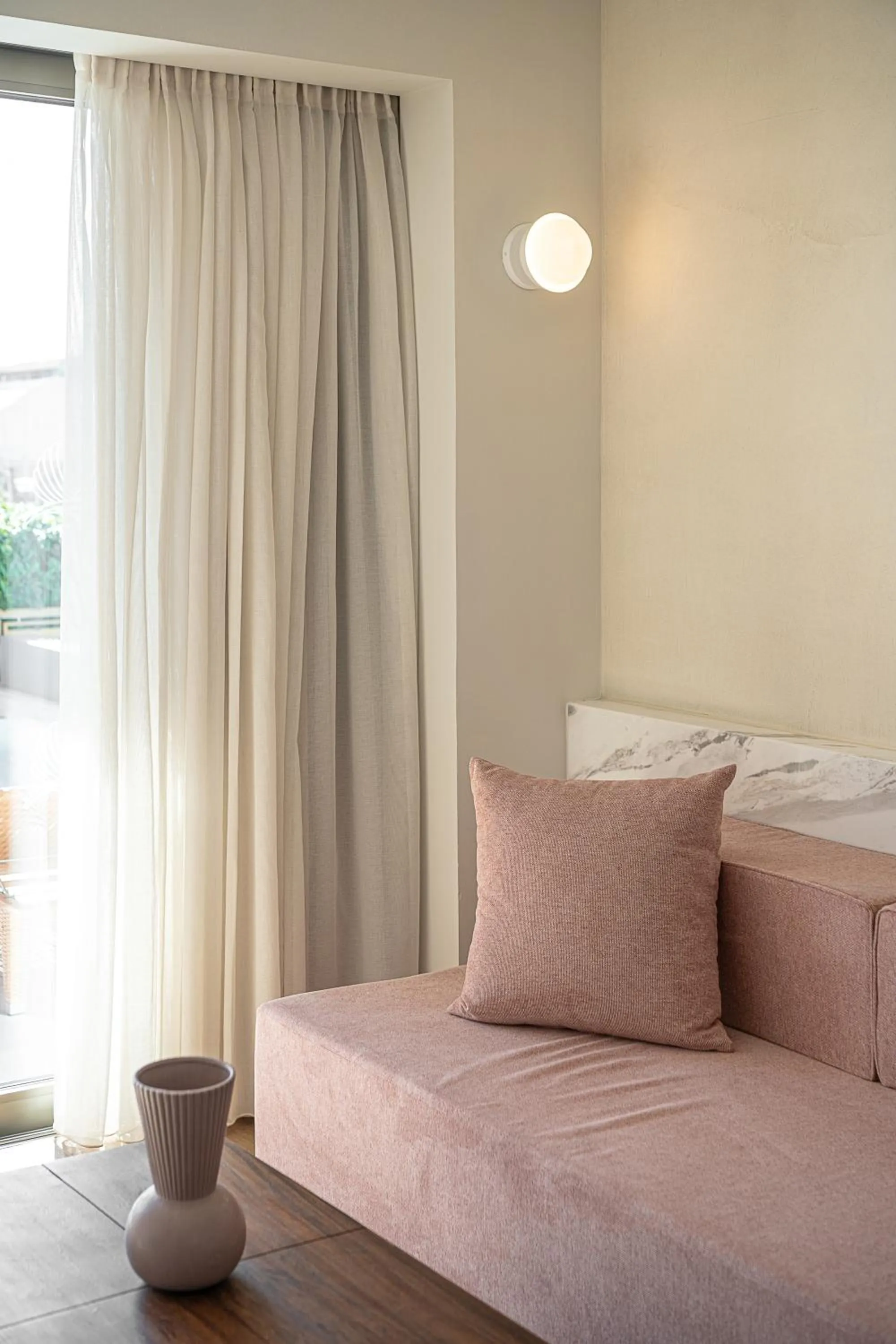 Decorative detail, Bed in Avra Imperial Hotel