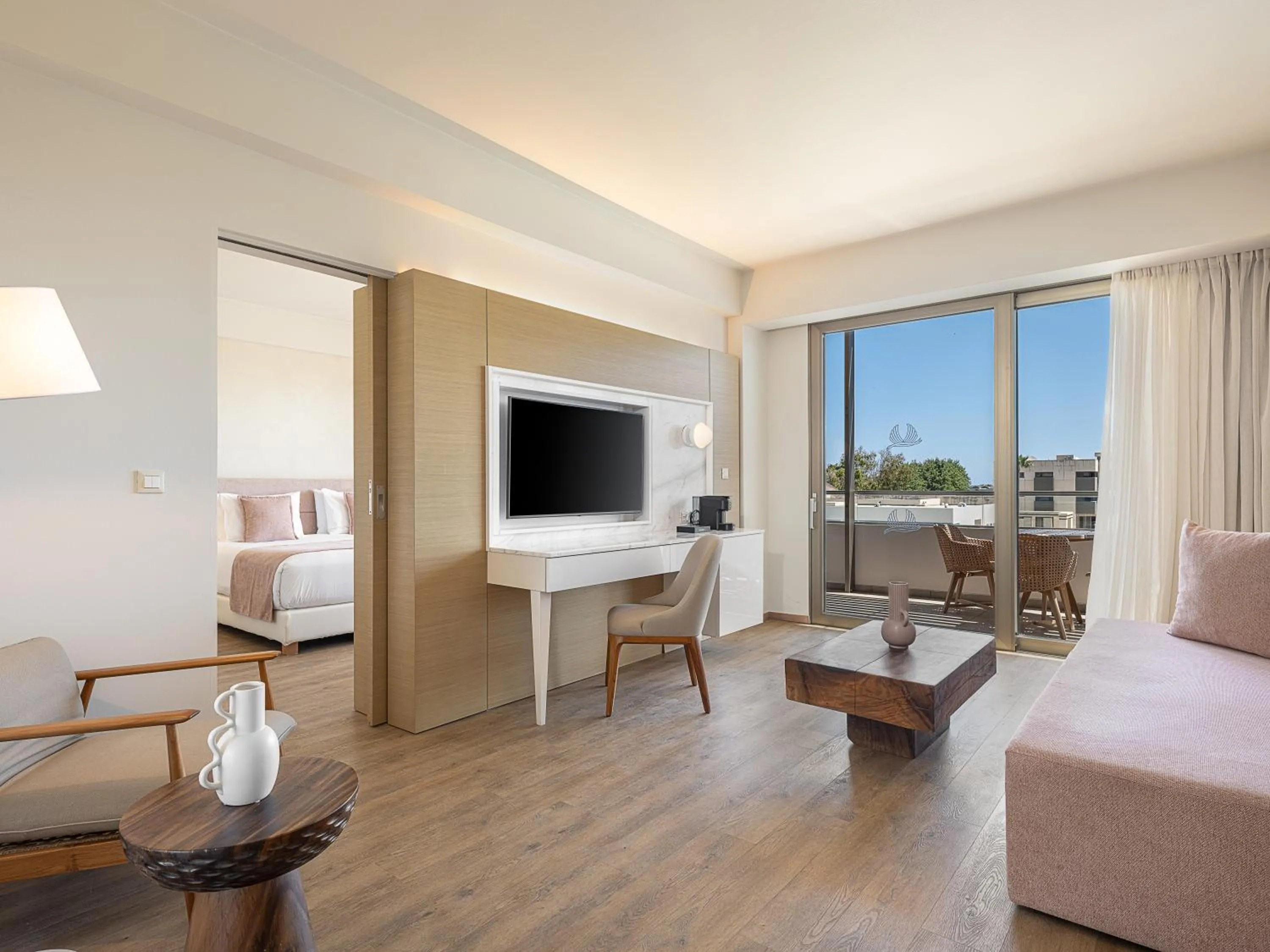 Bed in Avra Imperial Hotel