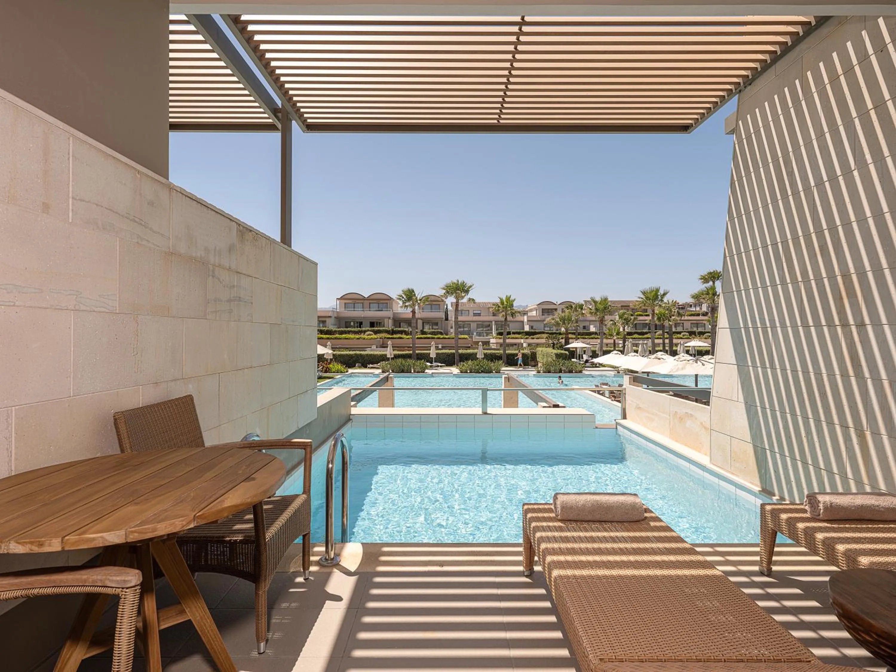 Patio in Avra Imperial Hotel