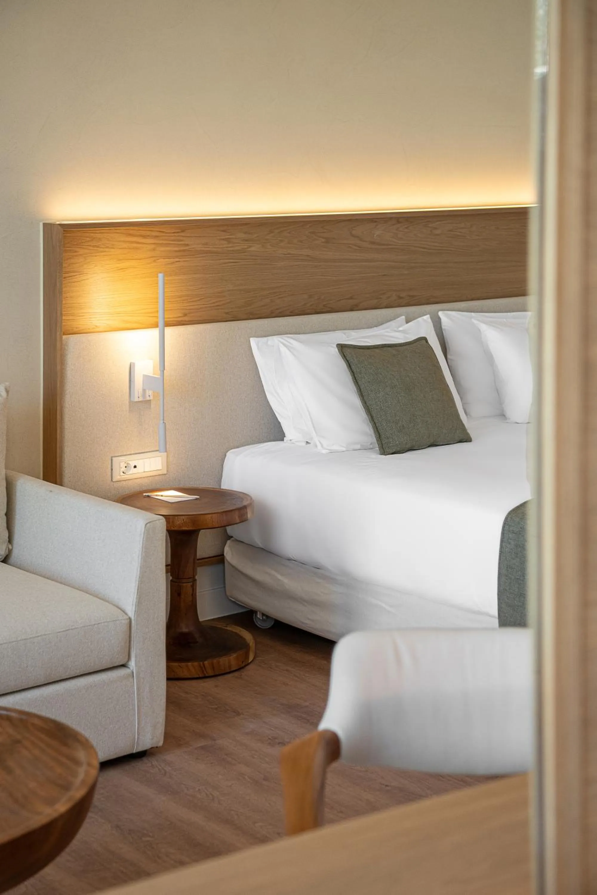 Bed in Avra Imperial Hotel