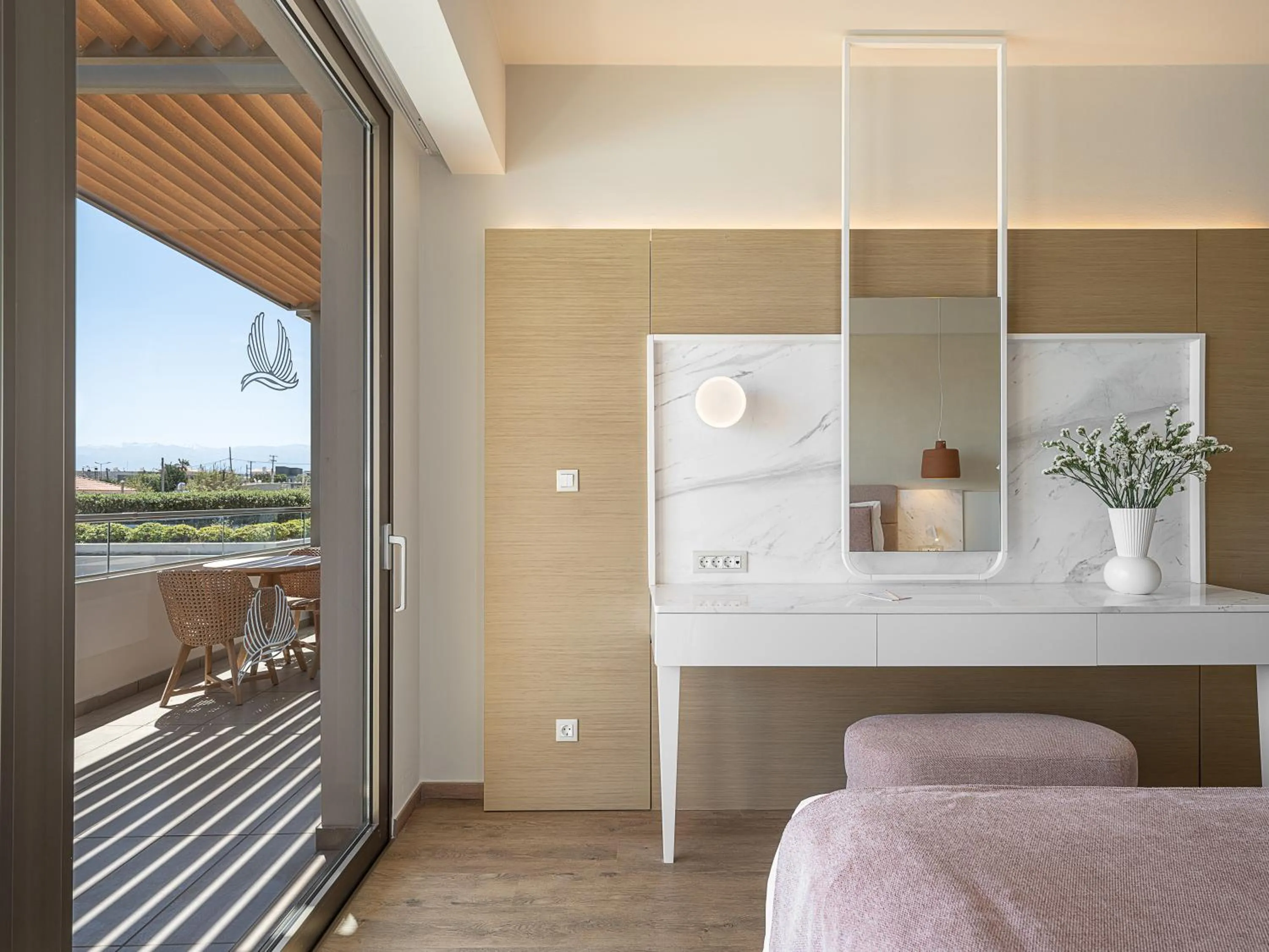 View (from property/room), Bed in Avra Imperial Hotel