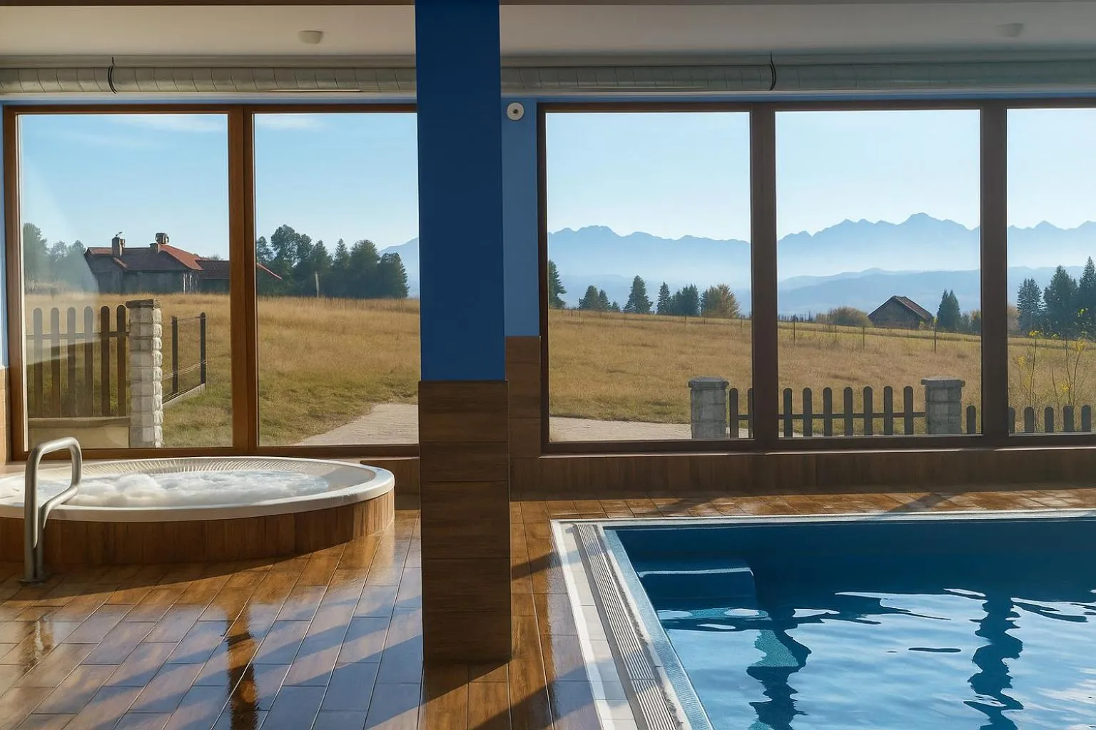 Swimming pool in Hotel Góralski Raj