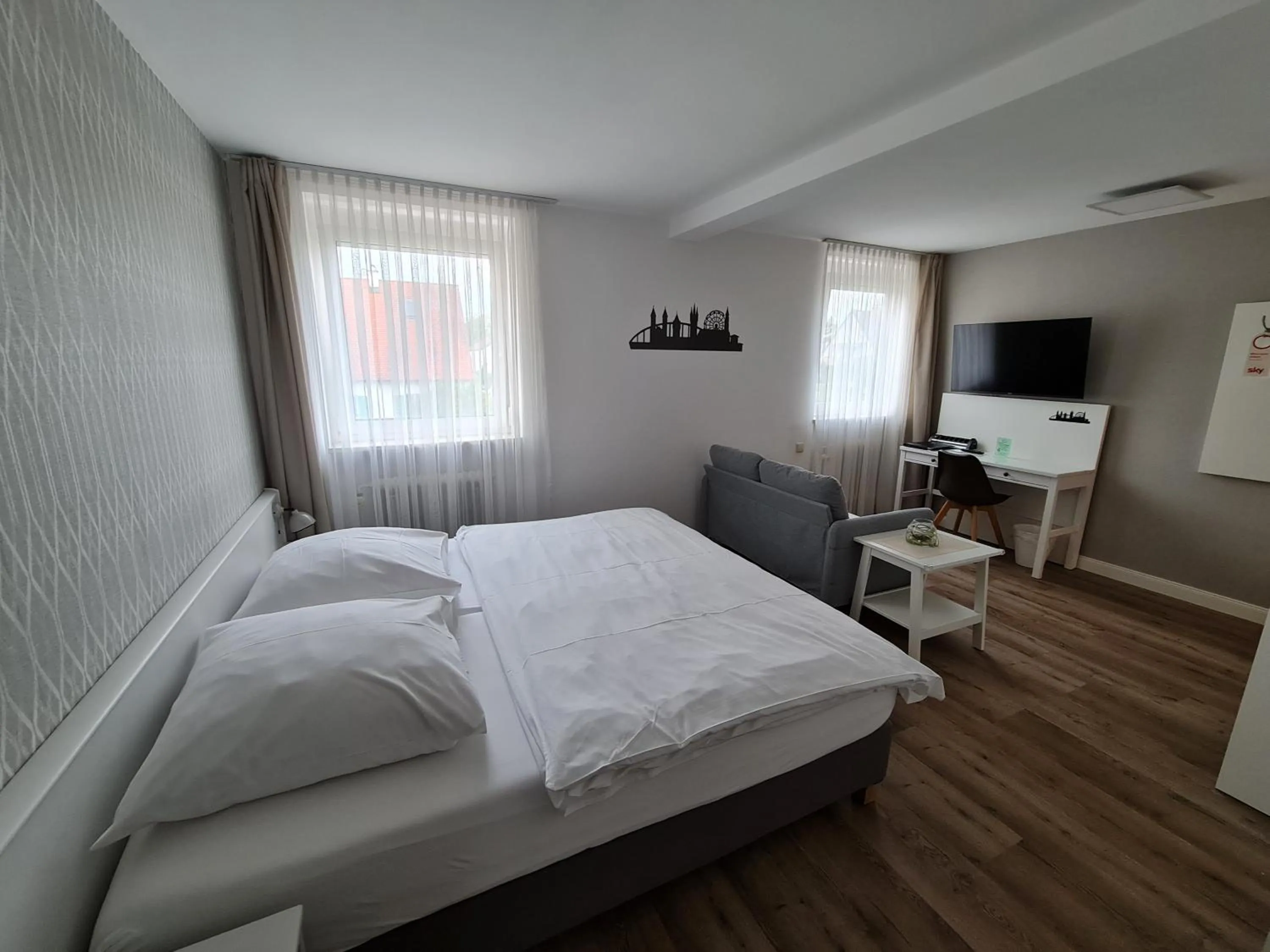 Photo of the whole room, Bed in City Hotel Franziska