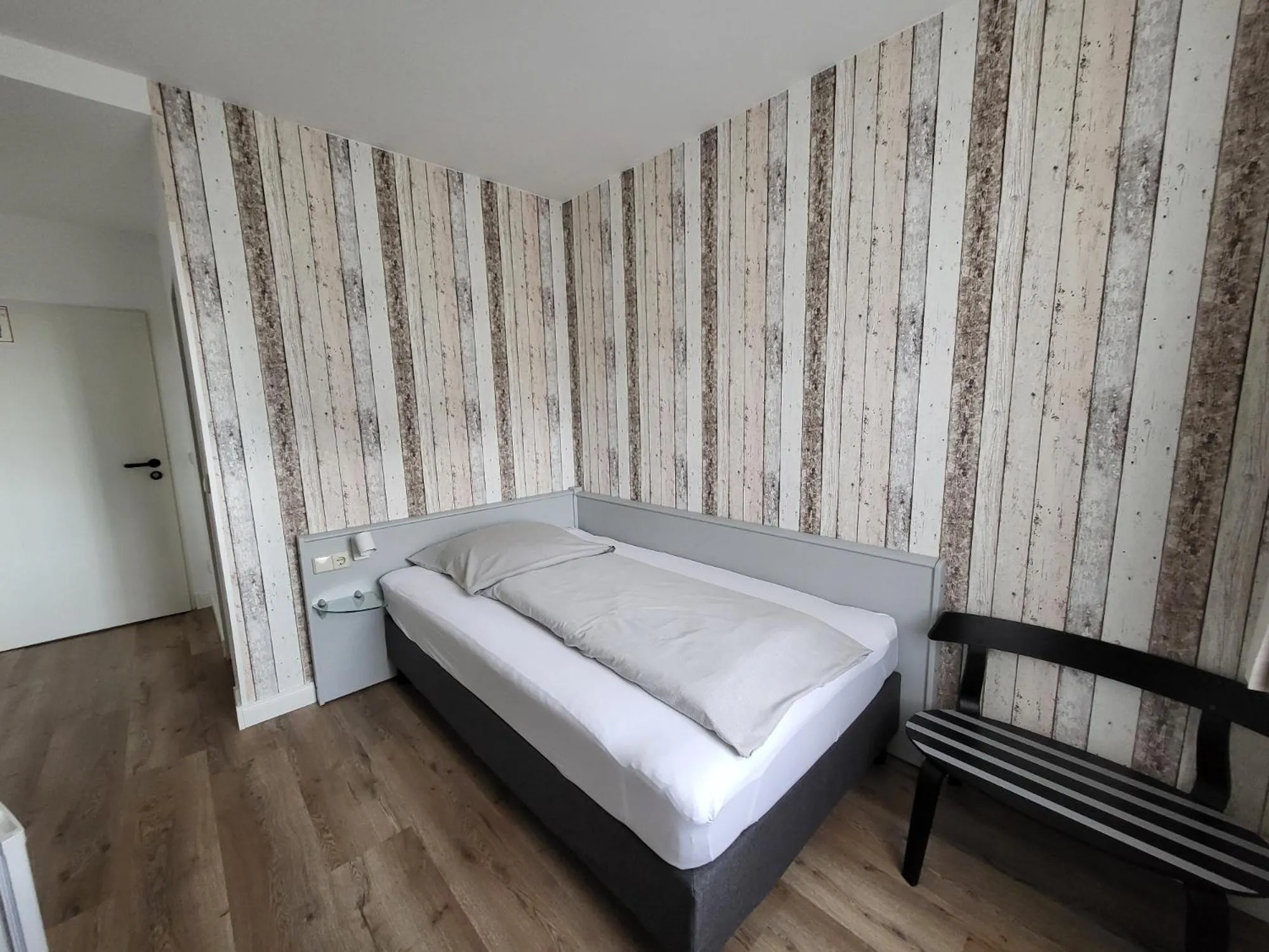 Bed in City Hotel Franziska