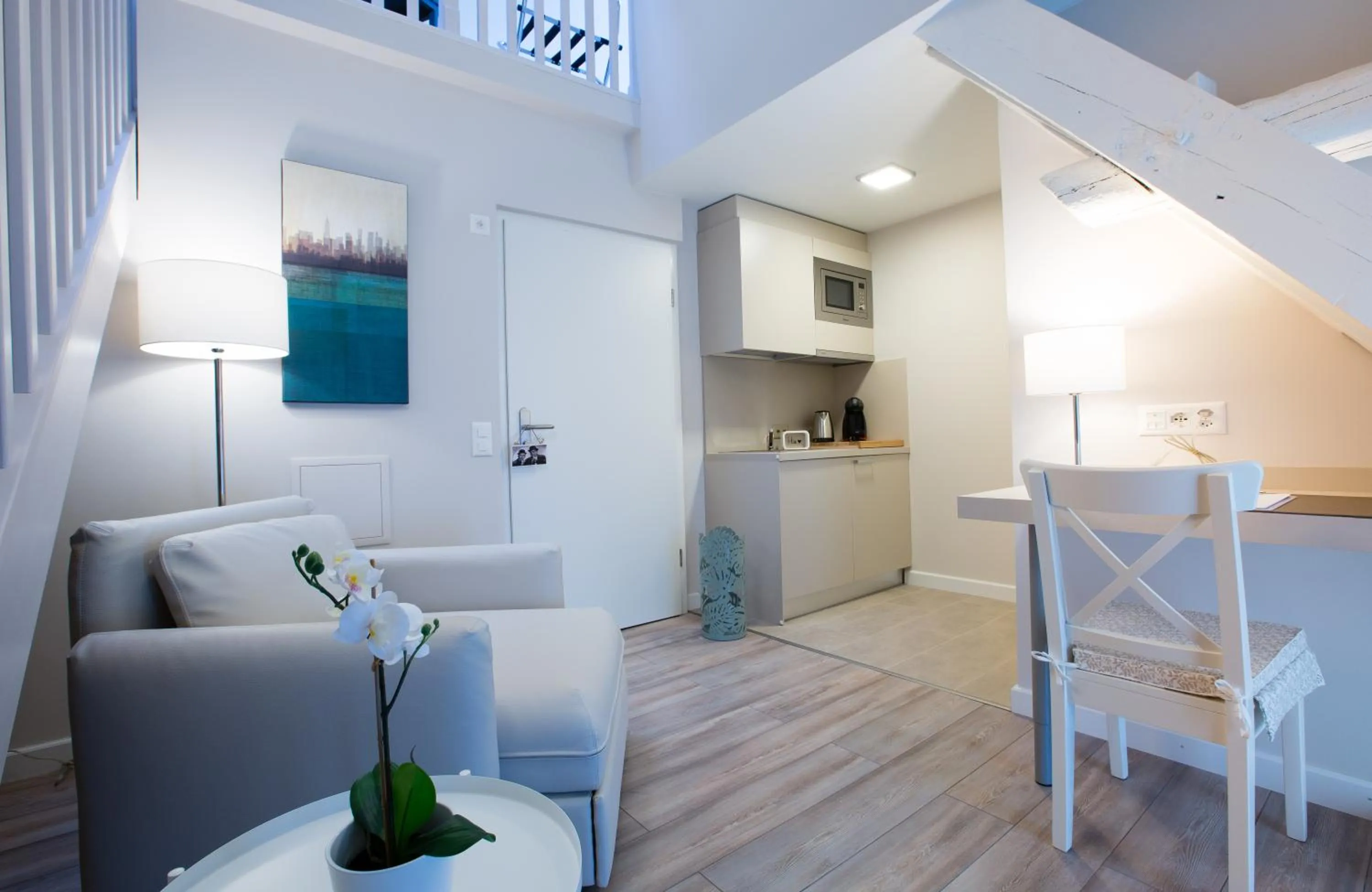 Kitchen or kitchenette in Auberge des Grands Bois