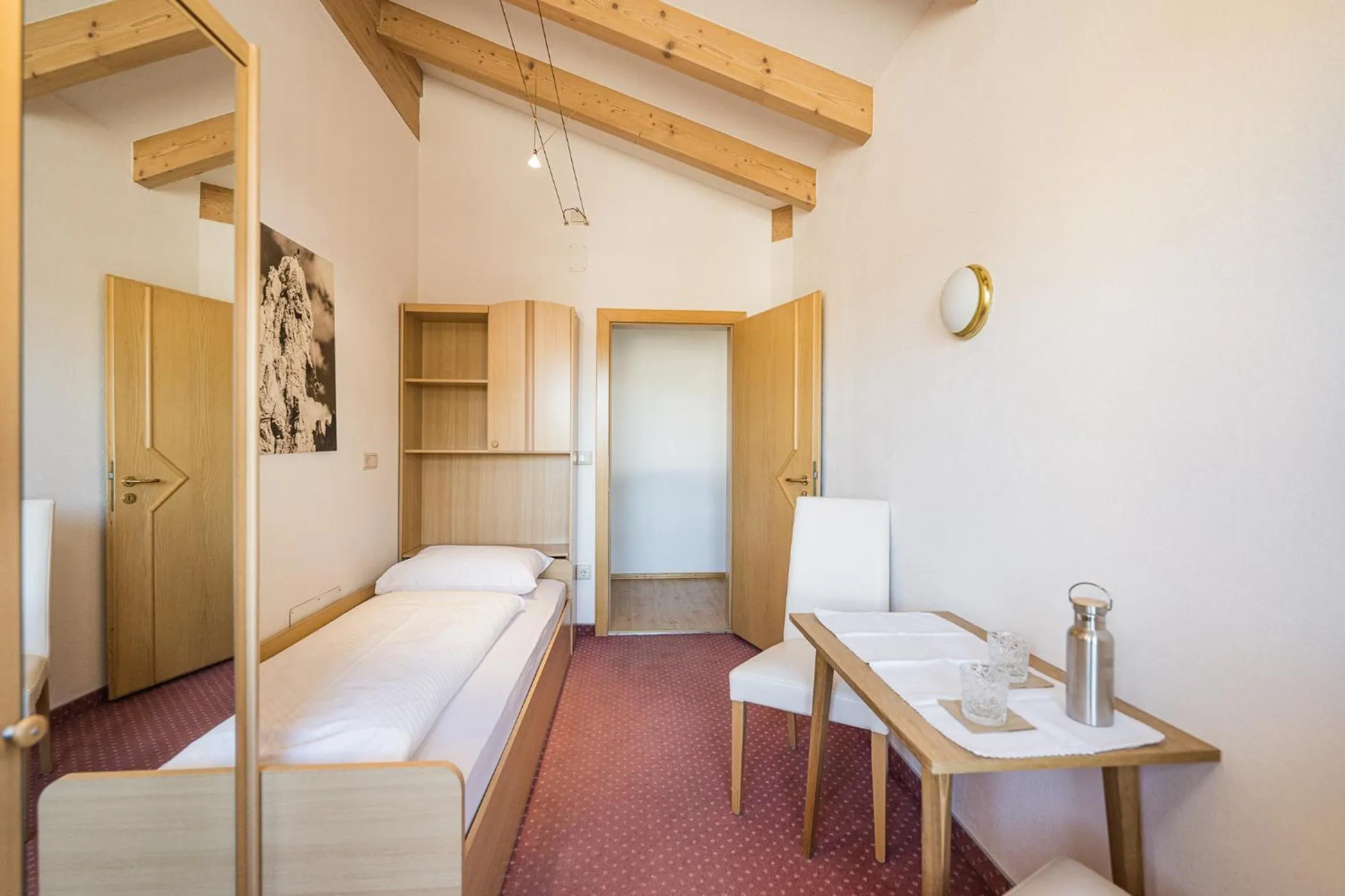 Bedroom, Bed in Hotel Waldheim