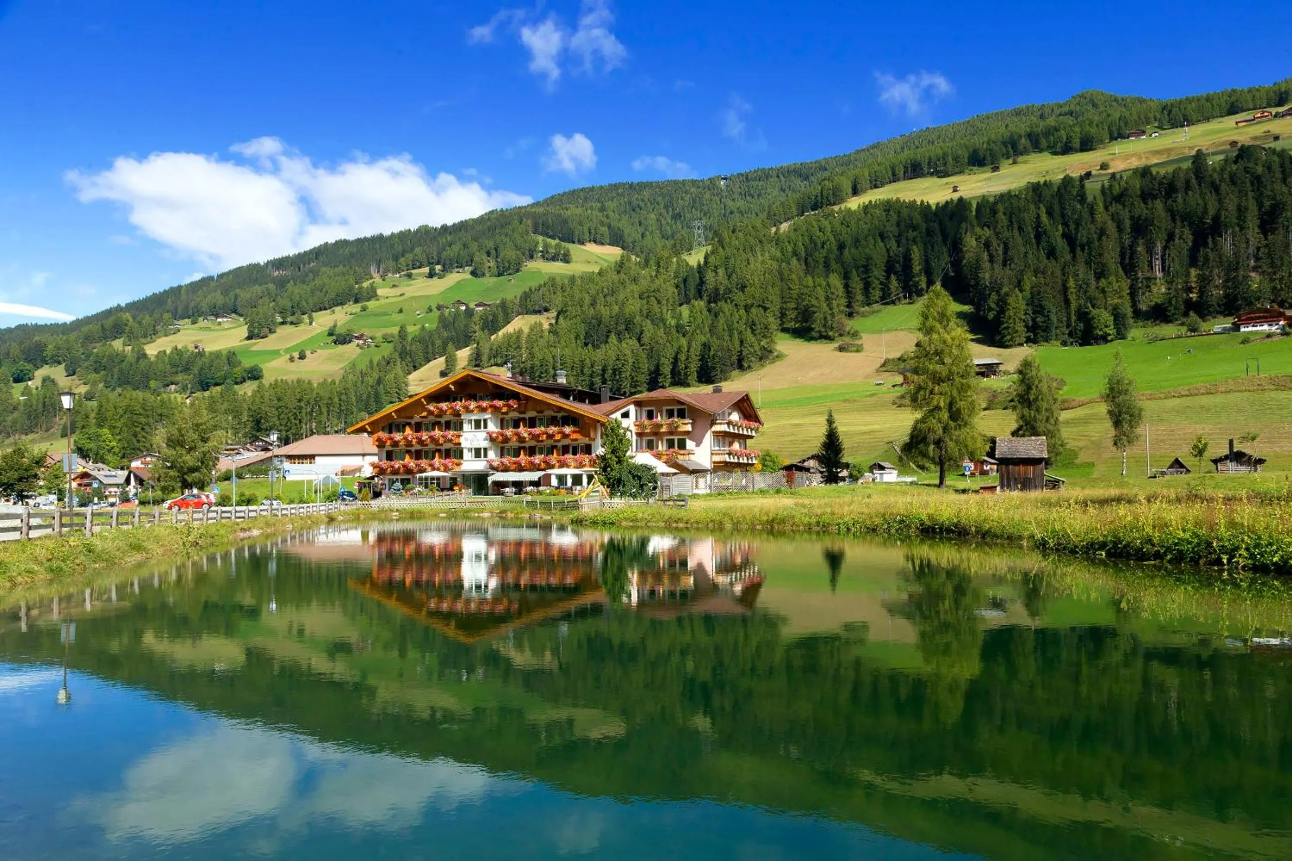 Lake view in Hotel Waldheim