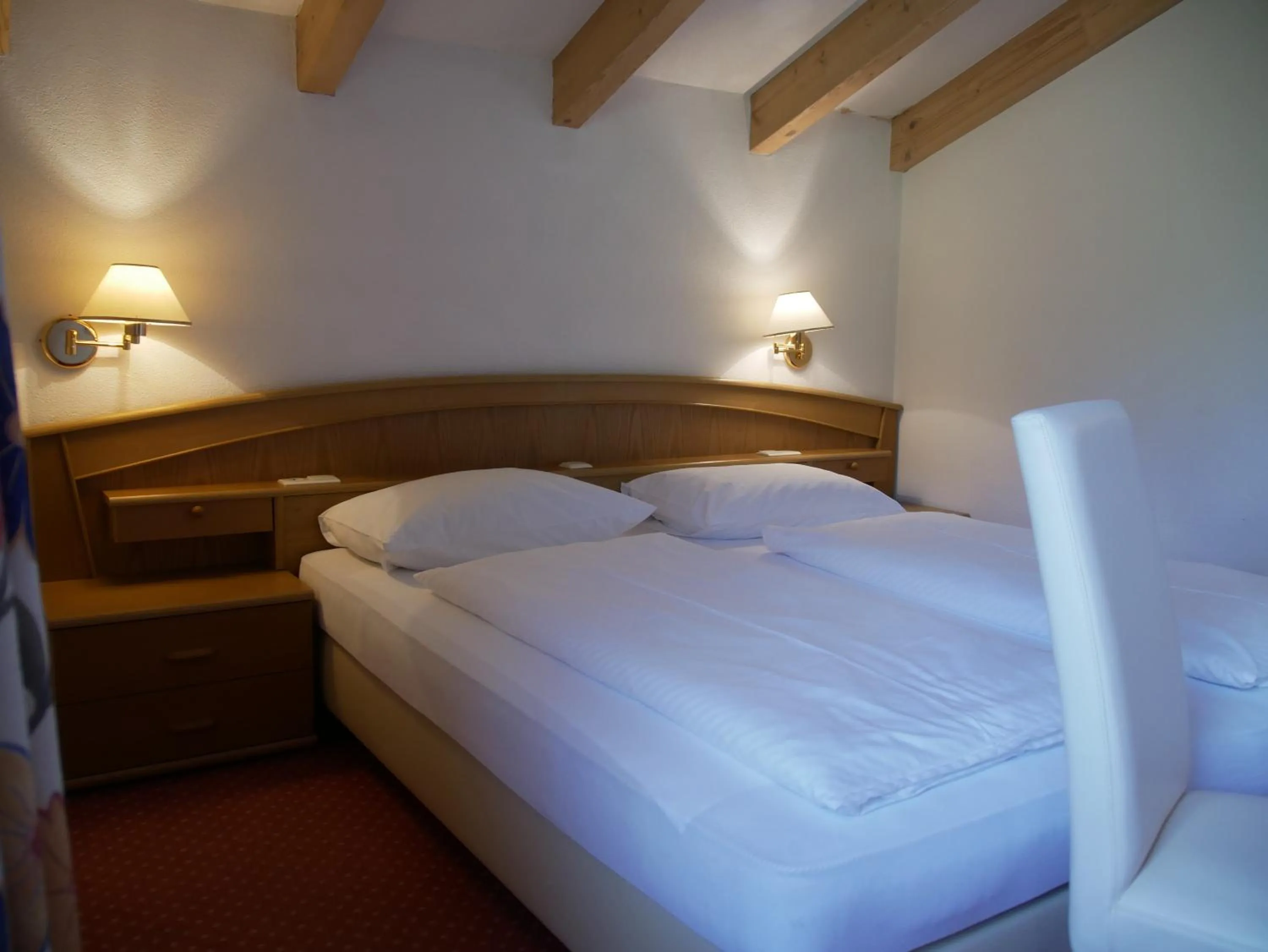 Bed in Hotel Waldheim