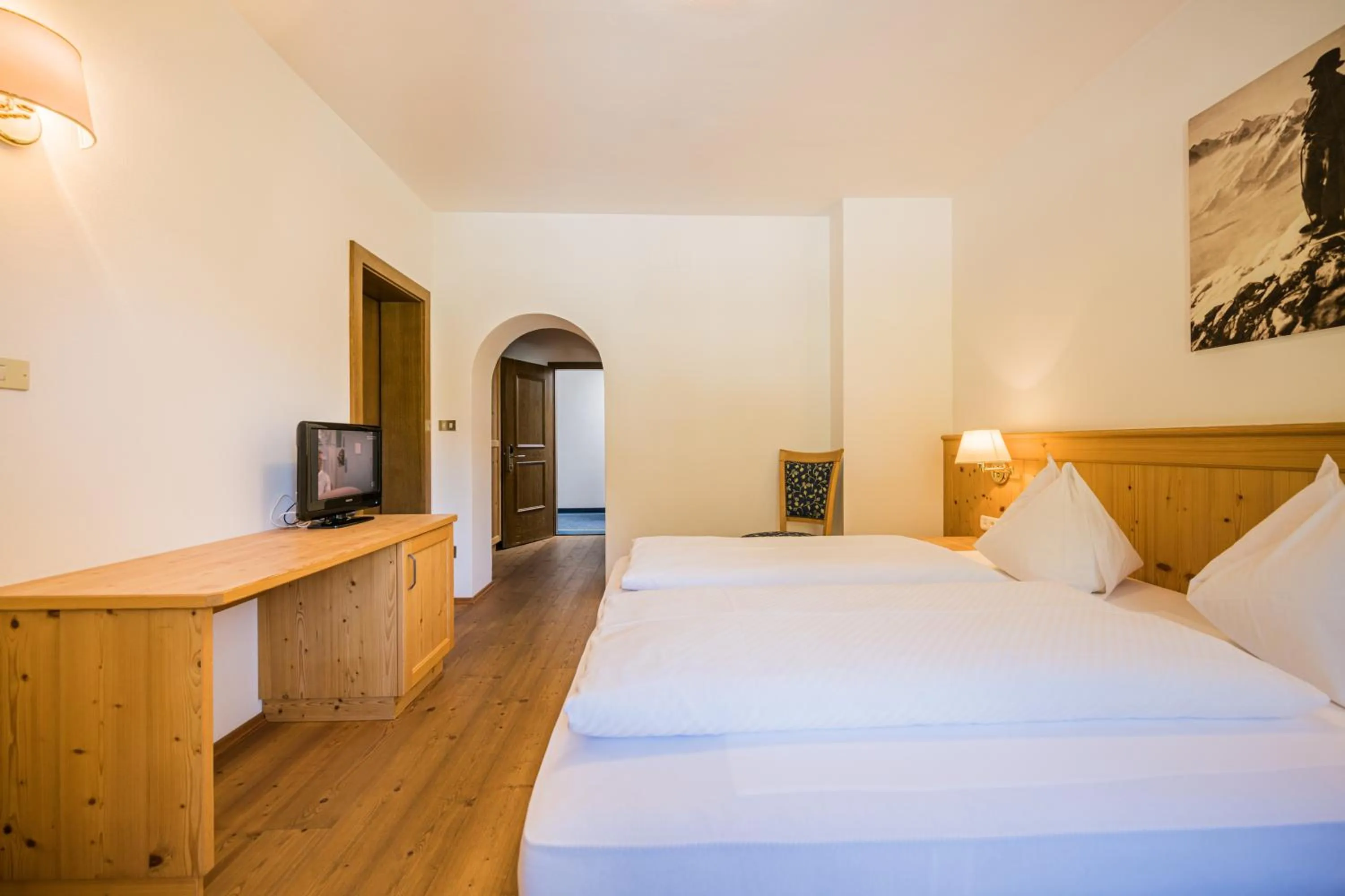 Photo of the whole room, Bed in Hotel Waldheim