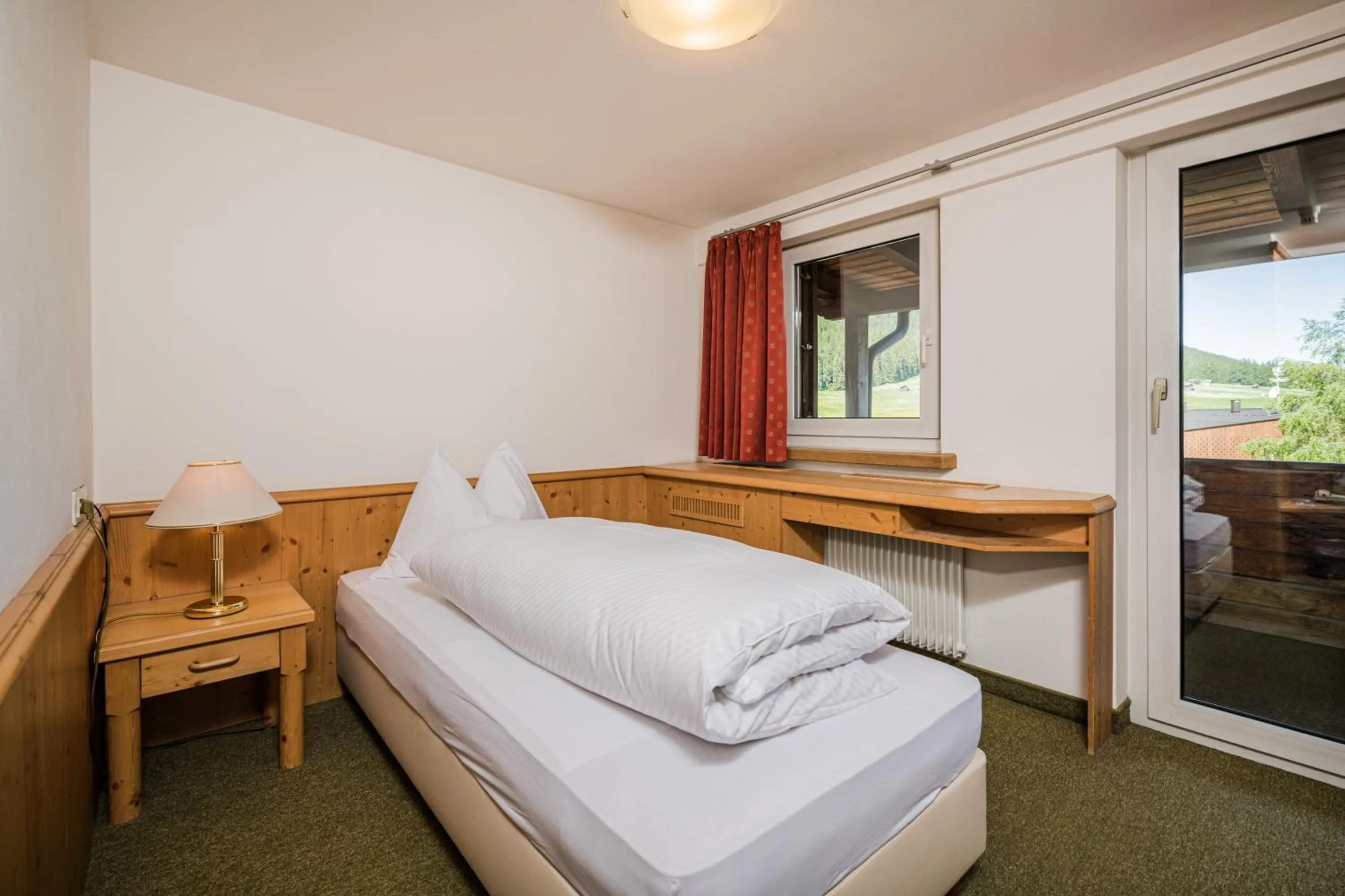 Bed in Hotel Waldheim