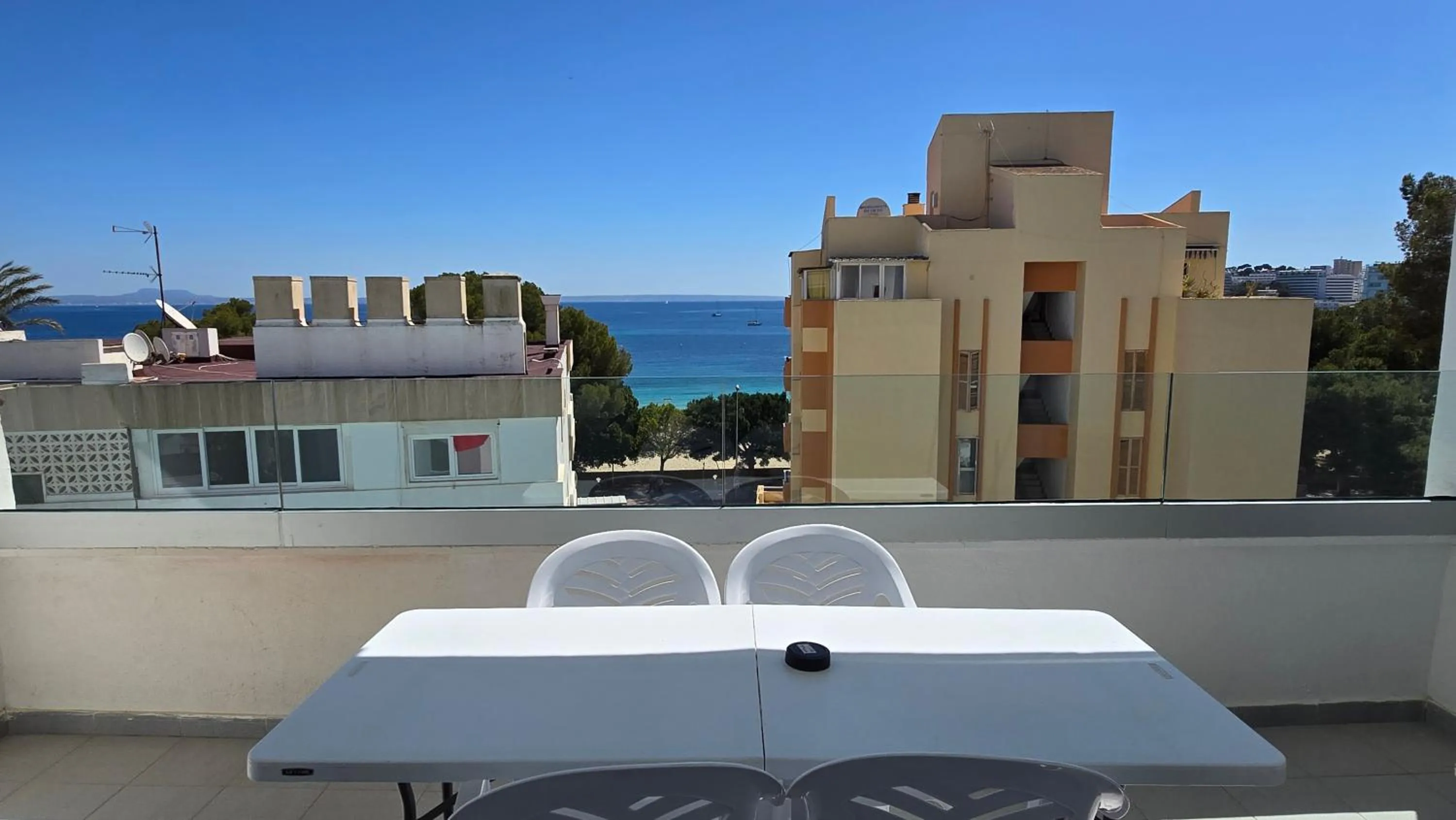 Balcony/Terrace in Marina Palmanova Apartamentos