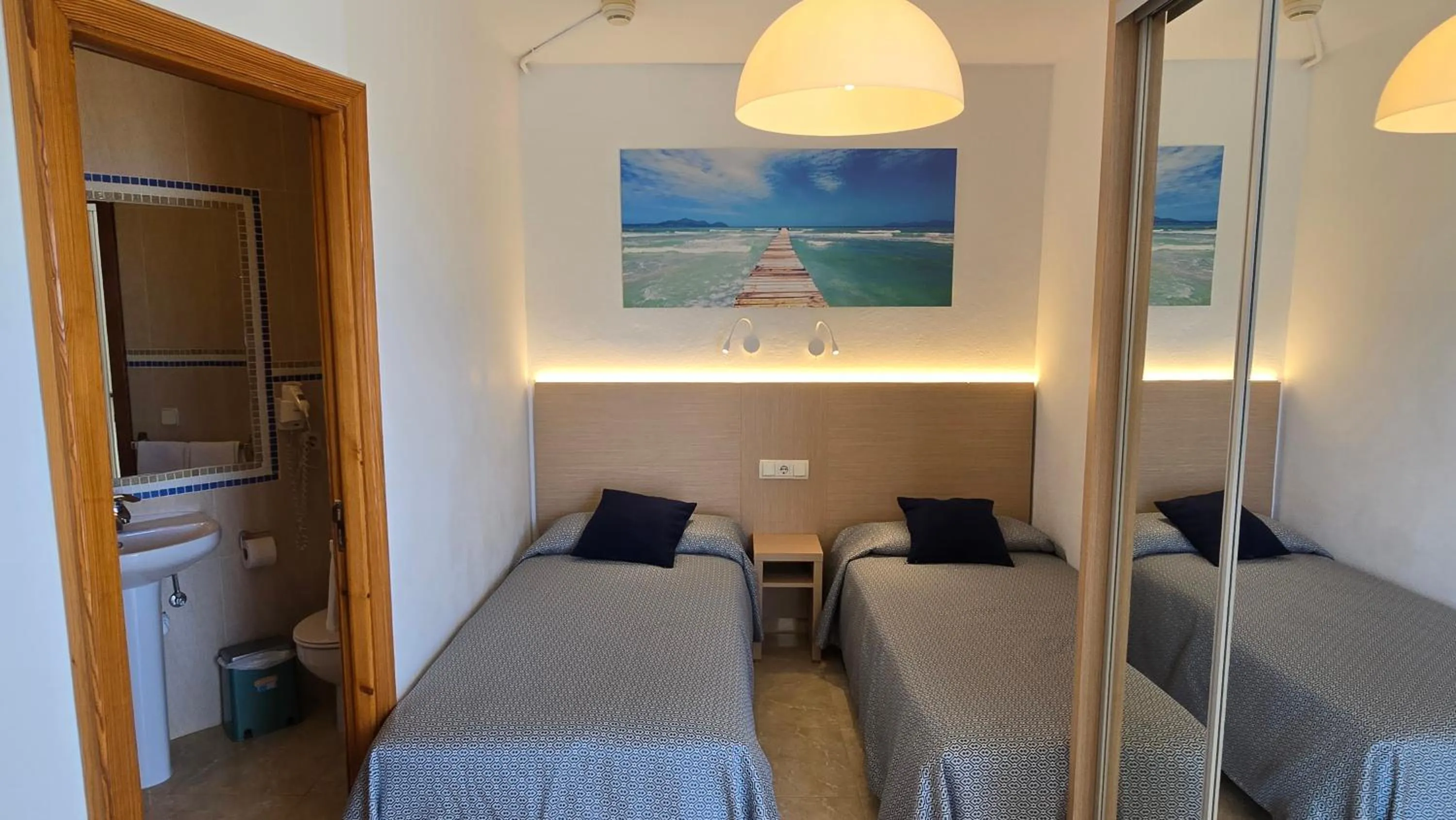 Bed in Marina Palmanova Apartamentos