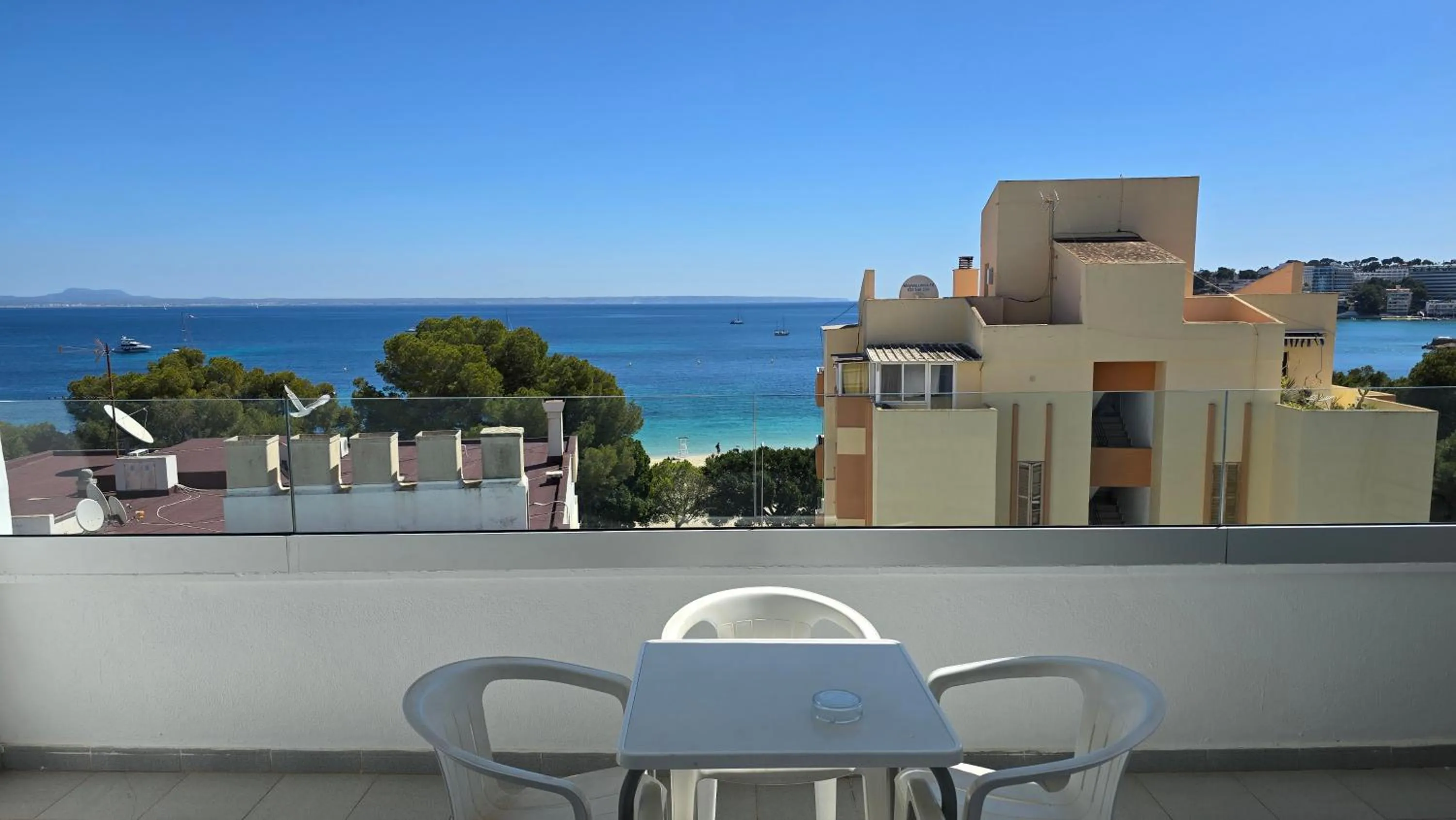 Balcony/Terrace in Marina Palmanova Apartamentos