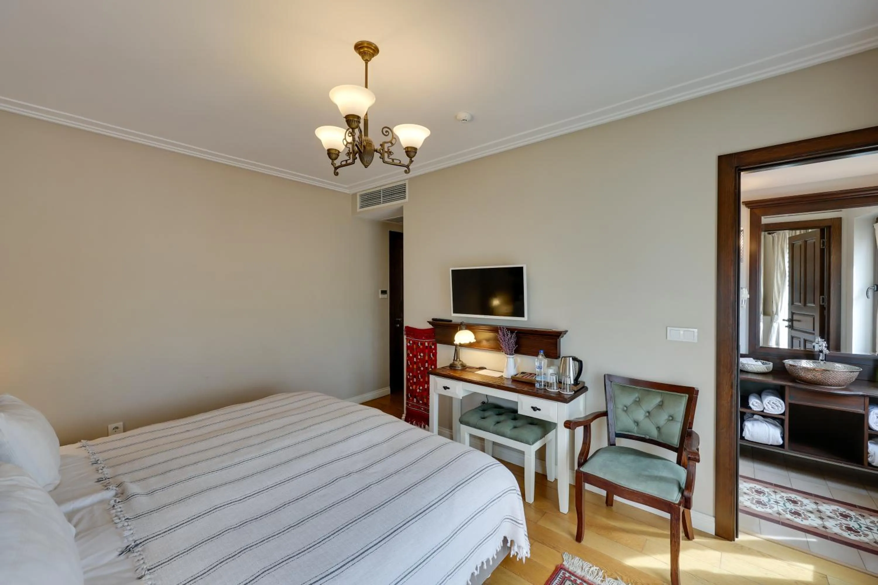 Bed in Akanthus Hotel Ephesus