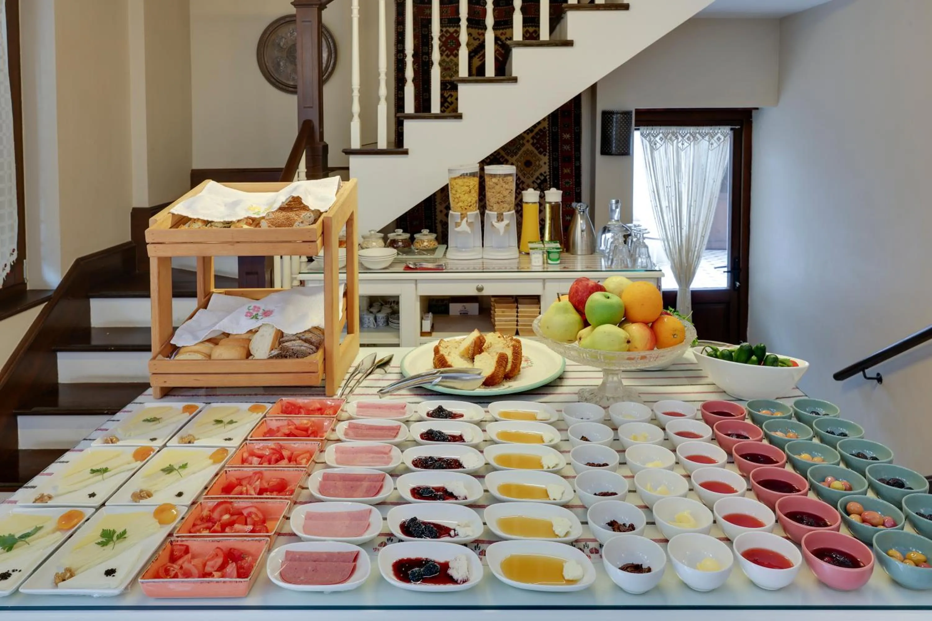 Buffet breakfast in Akanthus Hotel Ephesus