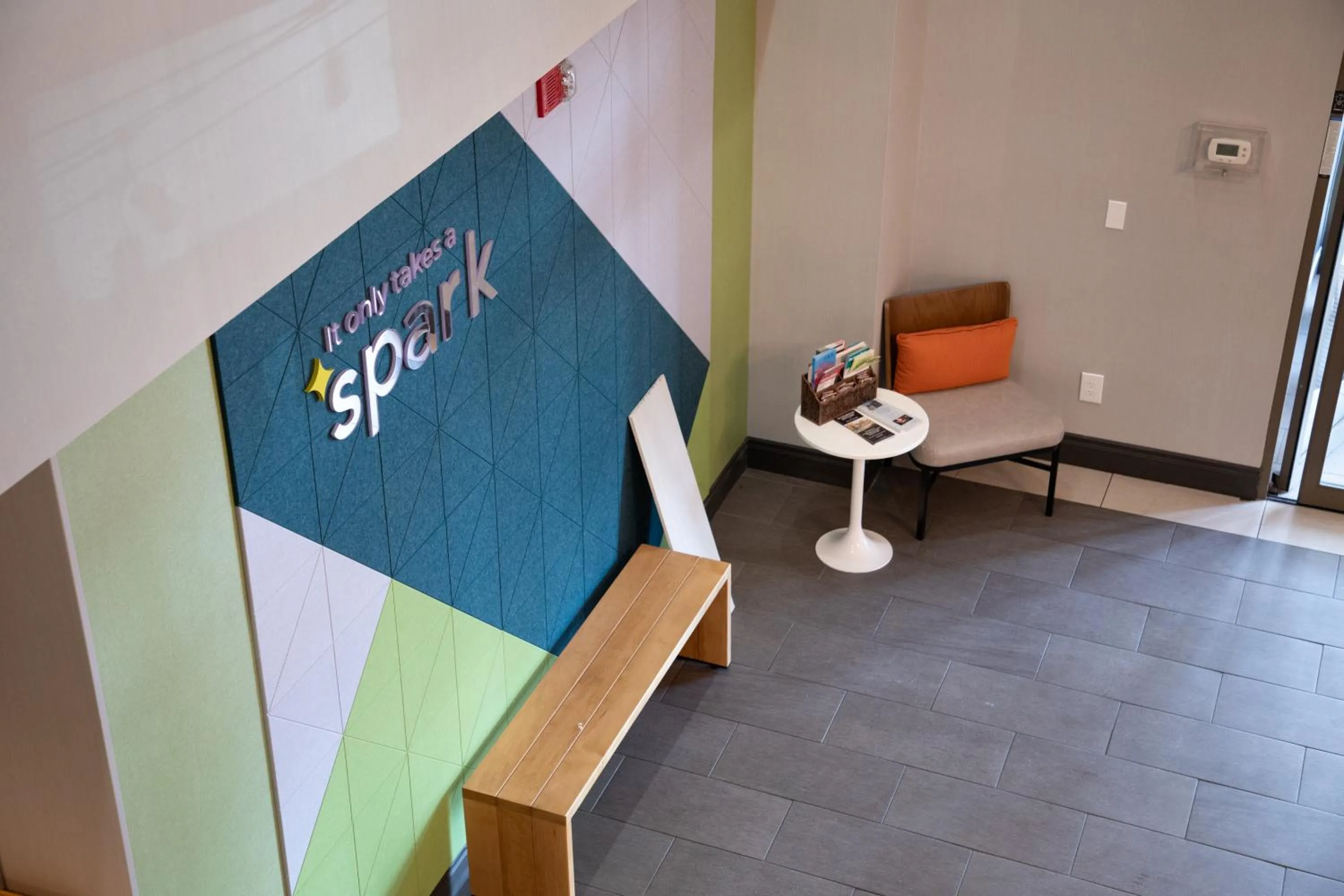 Lobby or reception in Spark by Hilton Mechanicsburg