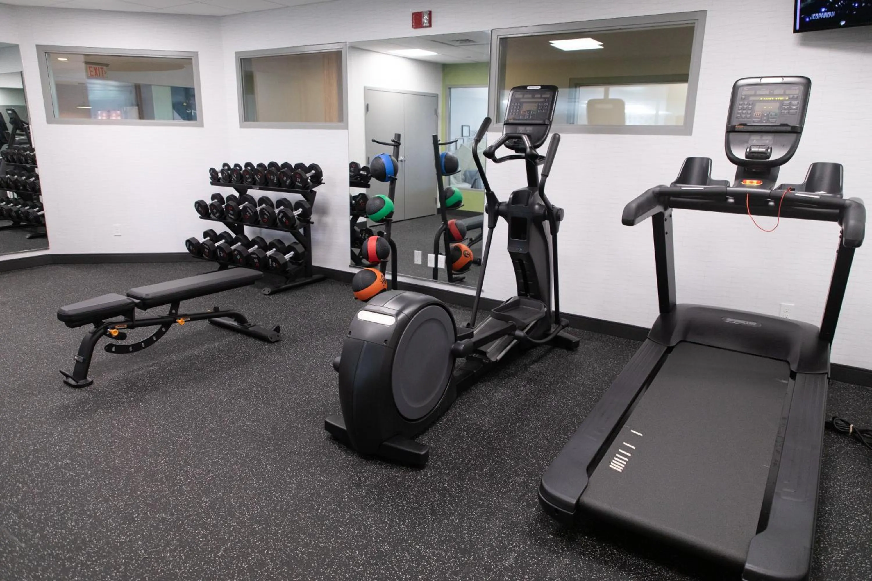 Fitness centre/facilities in Spark by Hilton Mechanicsburg