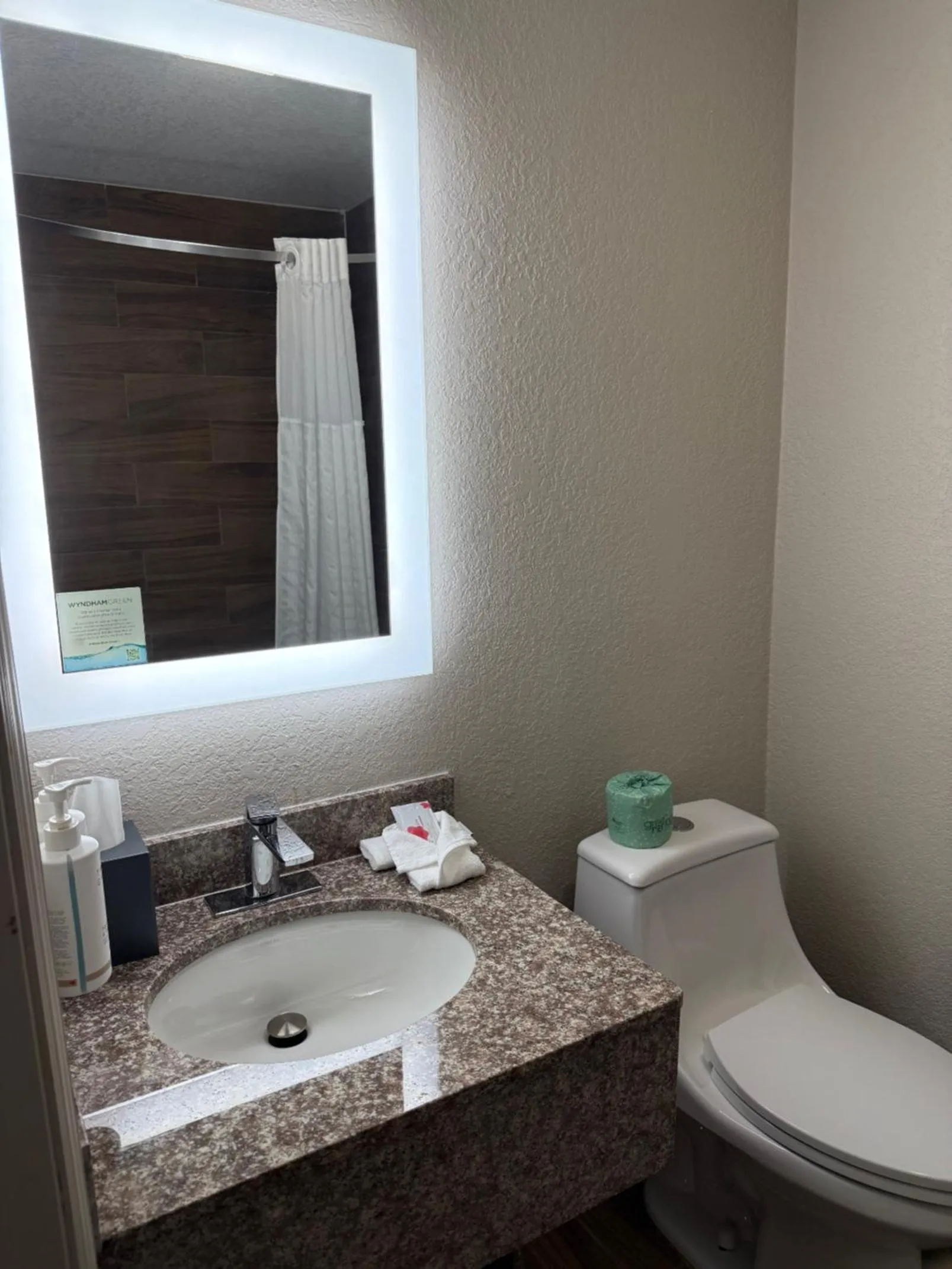Bathroom in Days Inn by Wyndham Ocala North