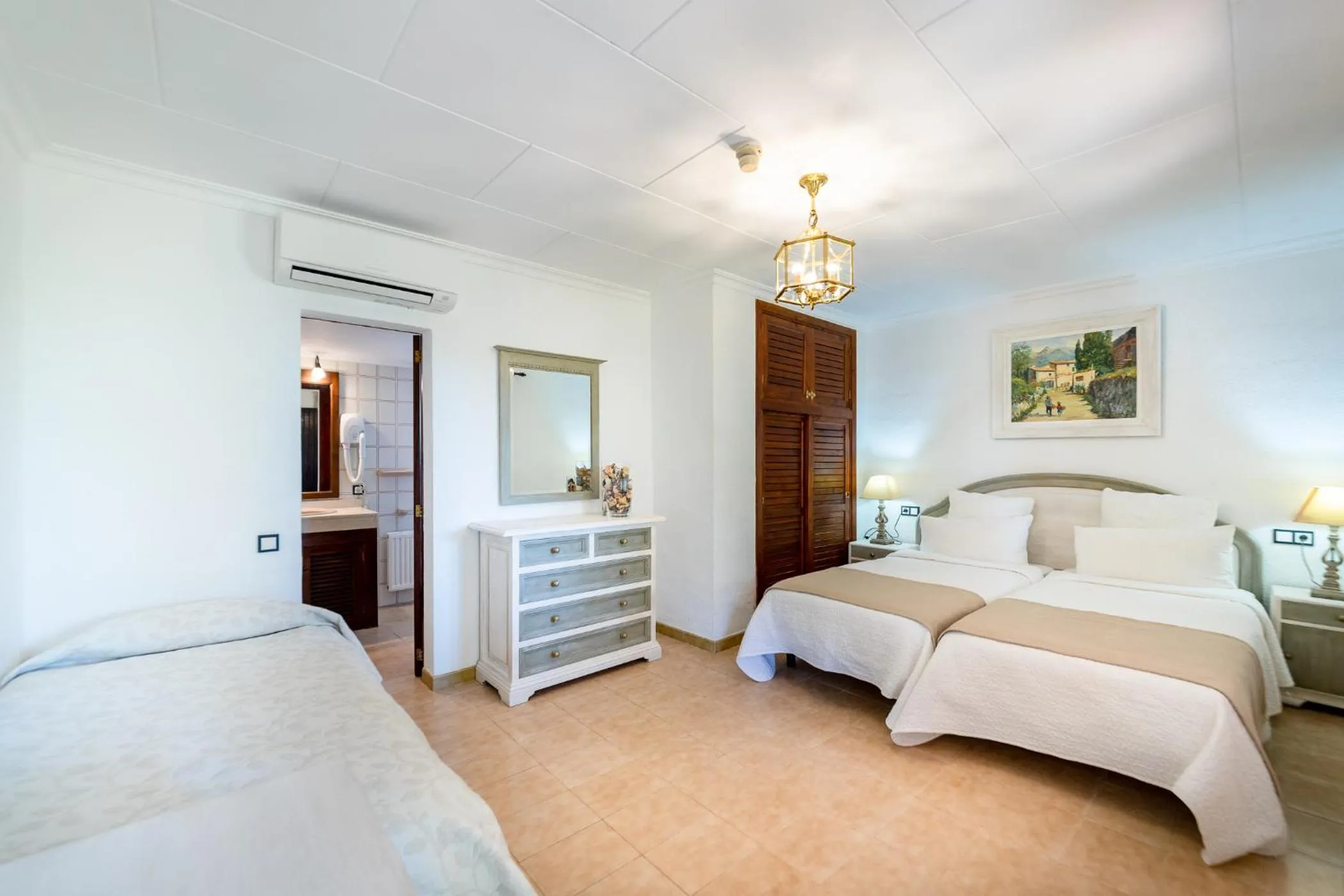 Decorative detail, Bed in Finca Hotel Rural Predio Son Serra