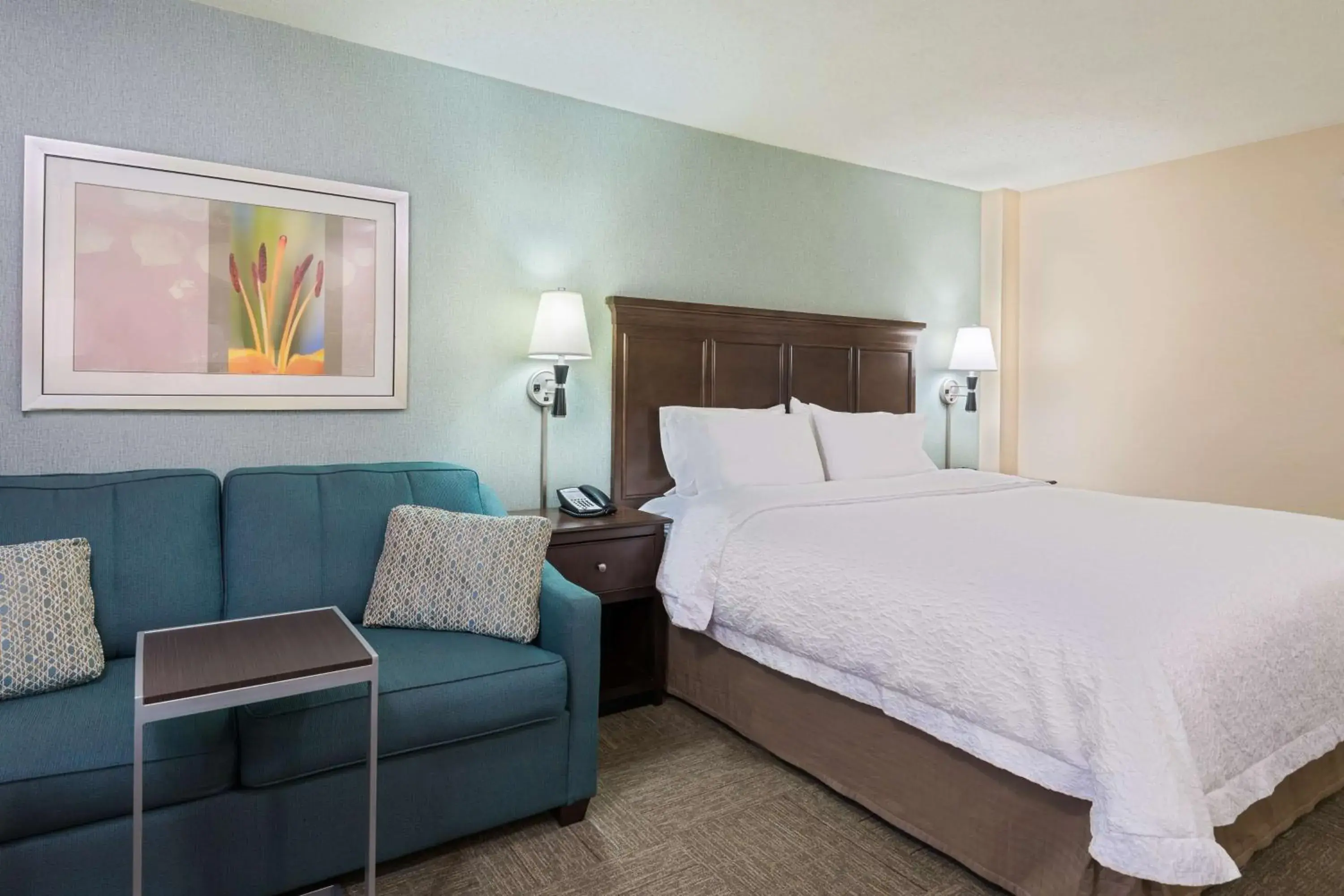 Premium King Room with Sofa Bed - Non-Smoking in Hampton Inn White Plains/Tarrytown Premium King Room with Sofa Bed - Non-Smoking in Hampton Inn White Plains/Tarrytown