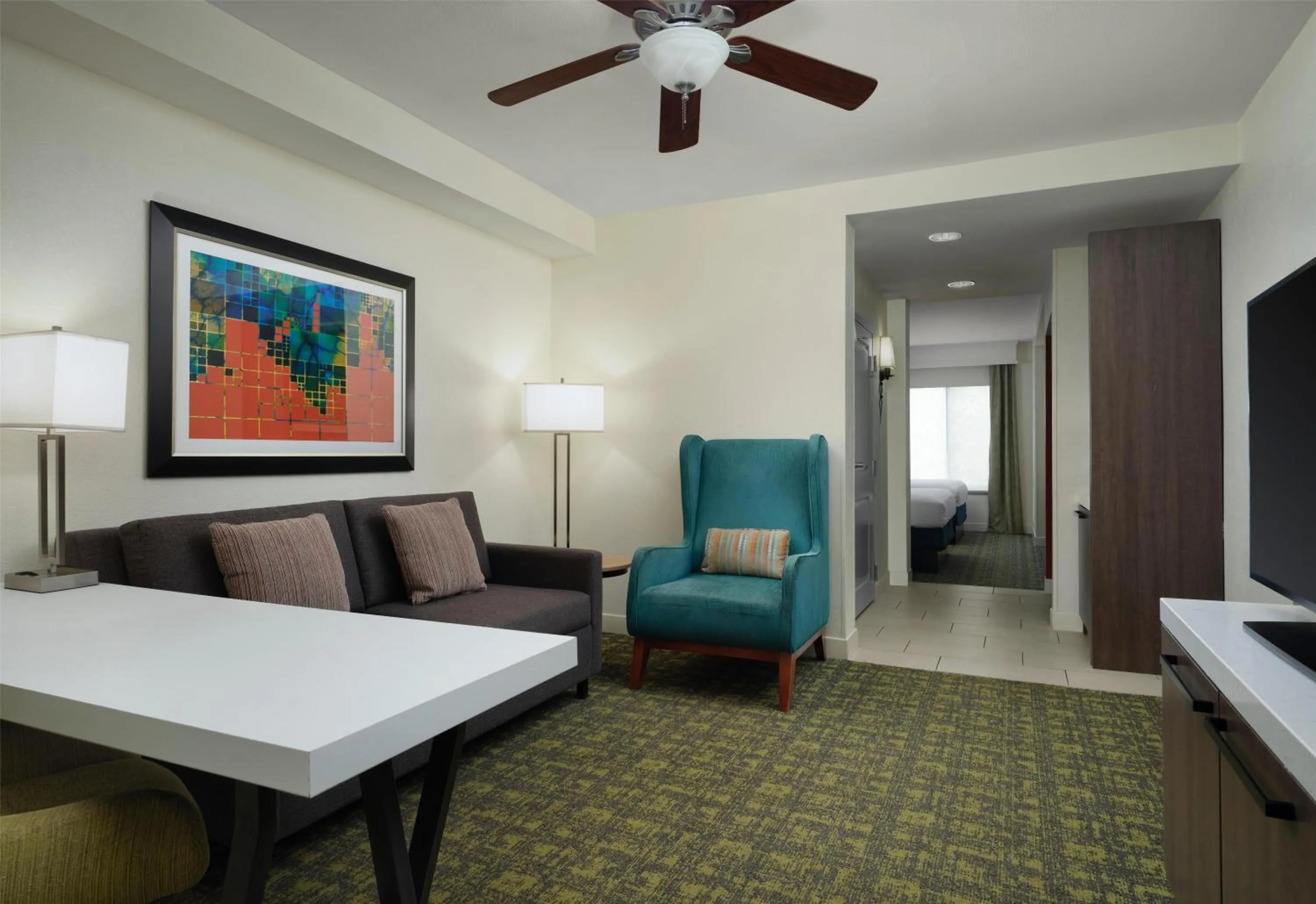 Living room in Hilton Garden Inn Meridian