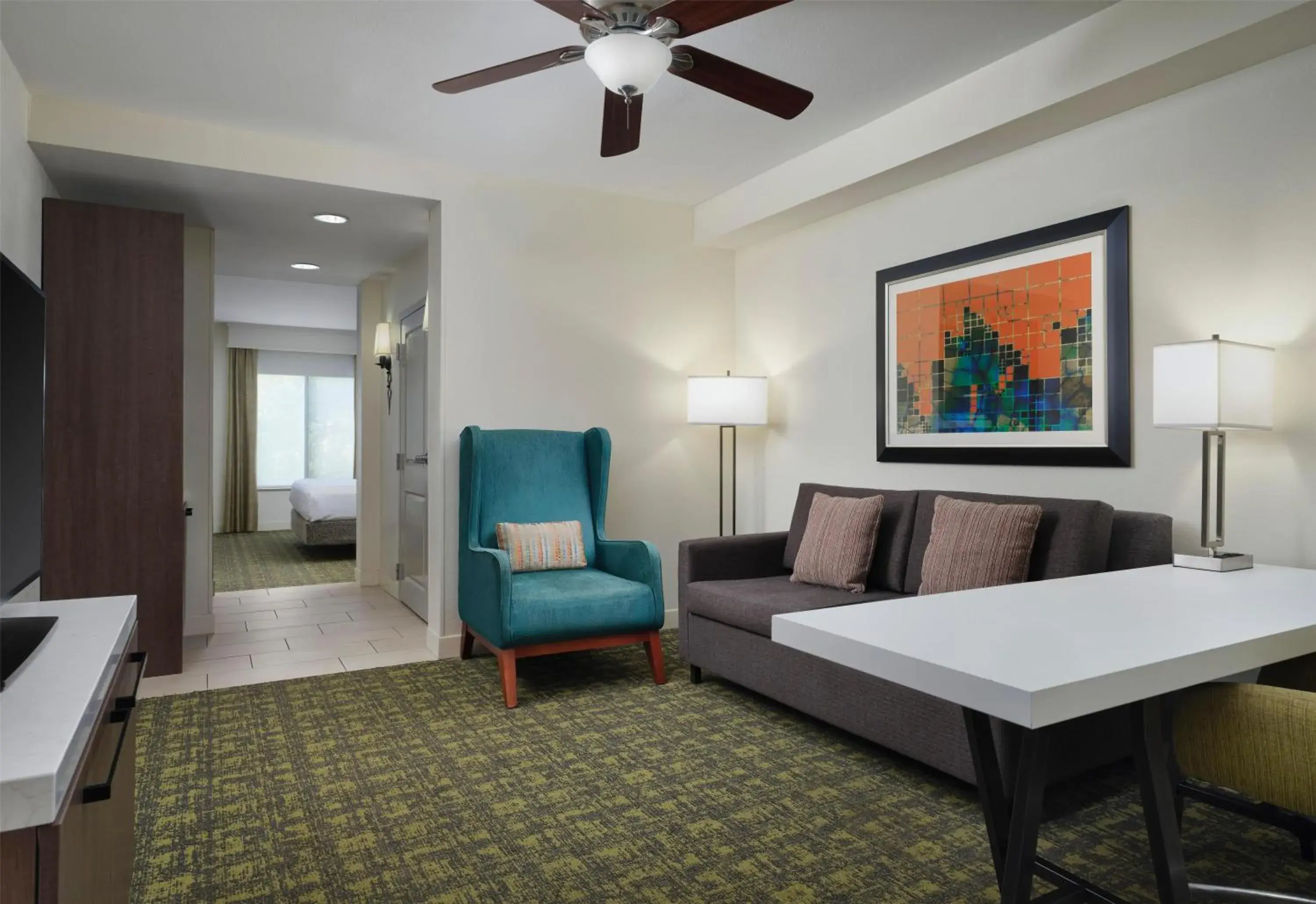 One-Bedroom King Suite - Non-Smoking in Hilton Garden Inn Meridian One-Bedroom King Suite - Non-Smoking in Hilton Garden Inn Meridian