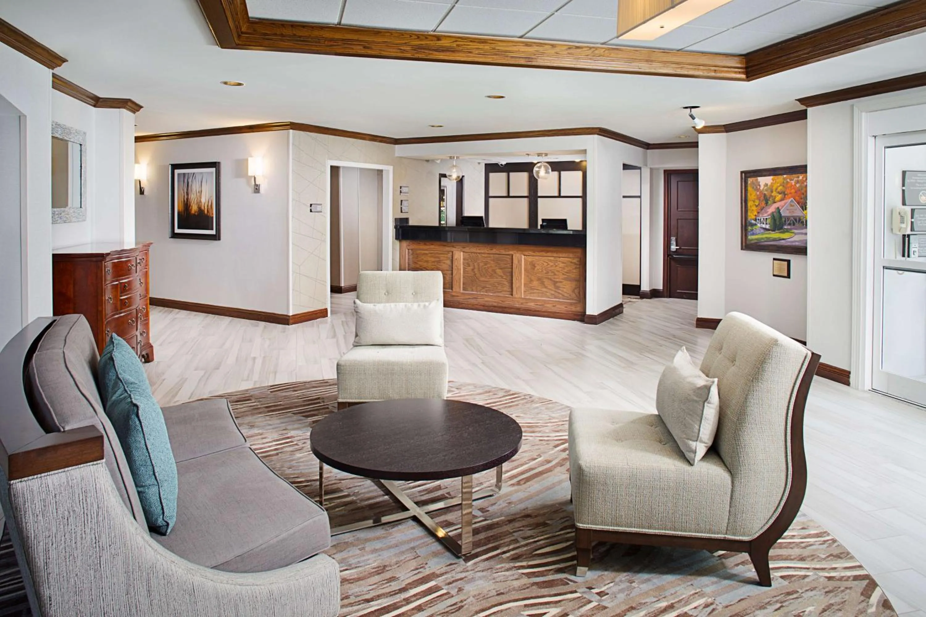Lobby or reception in Homewood Suites by Hilton Raleigh/Cary