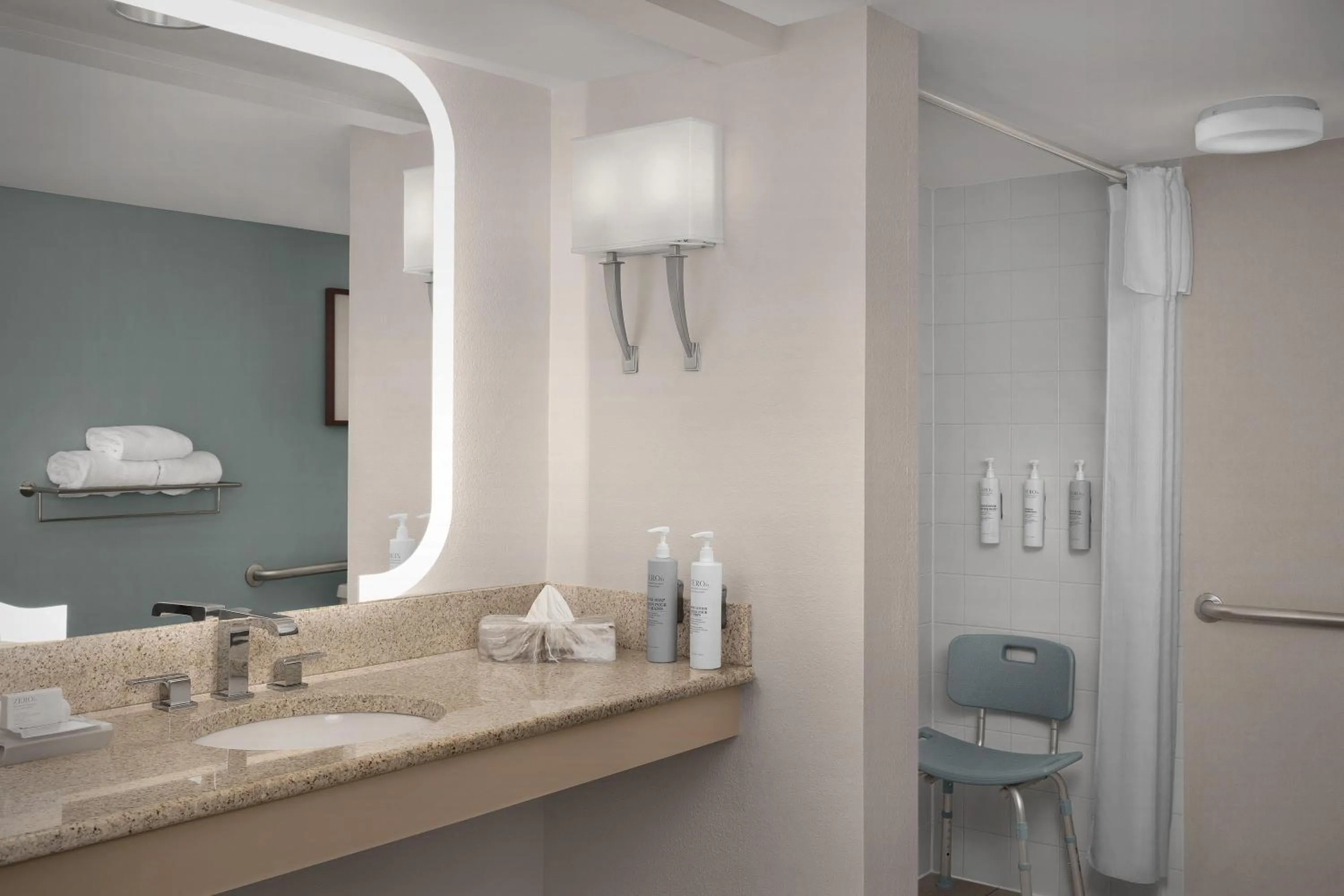 Bathroom in Homewood Suites by Hilton Raleigh/Cary