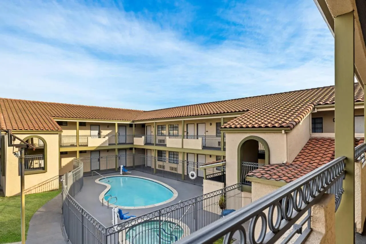Pool view in Rodeway Inn Santa Ana - Garden Grove