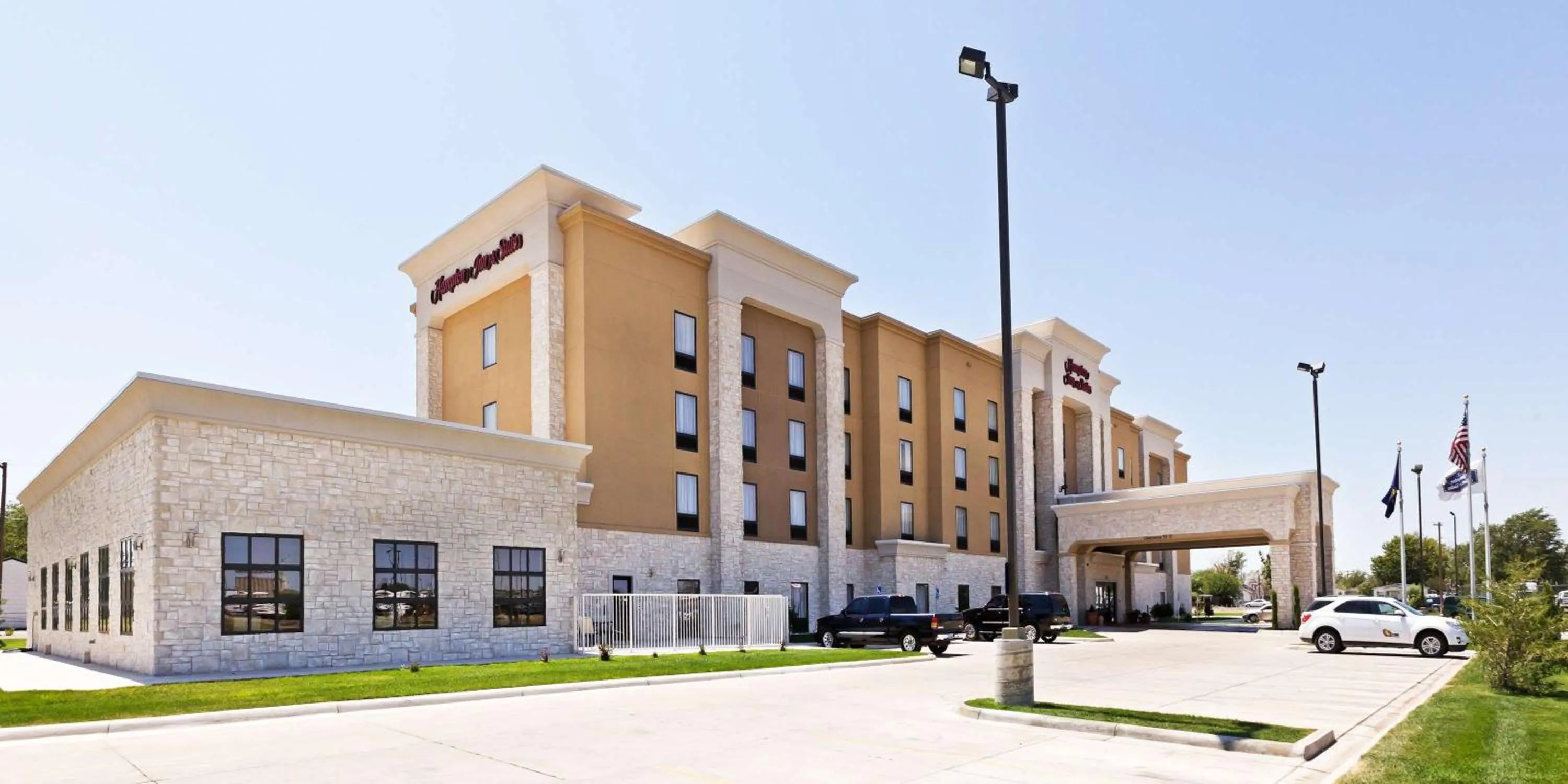 Property building in Hampton Inn & Suites Liberal