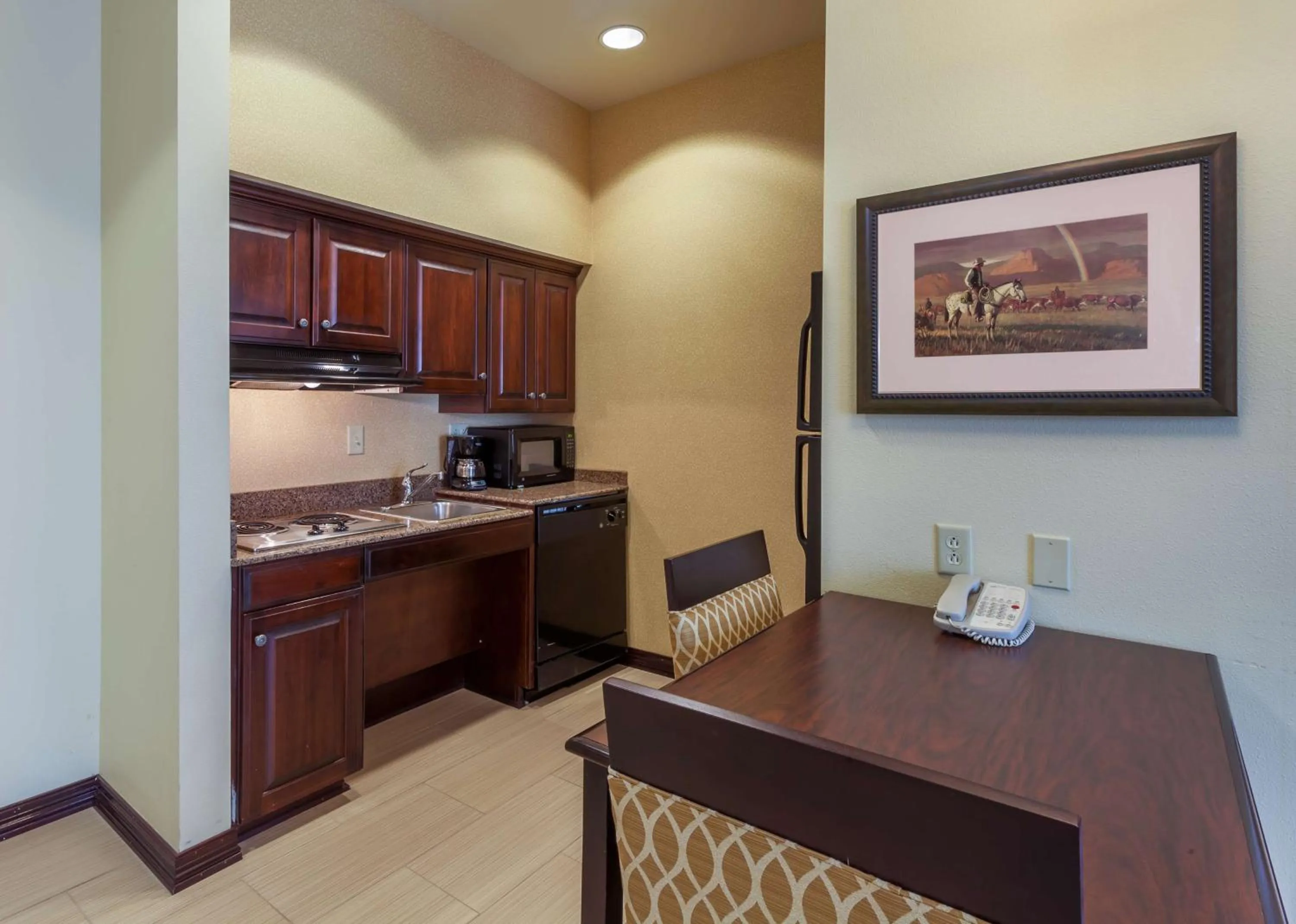 Kitchen or kitchenette in Homewood Suites Wichita Falls