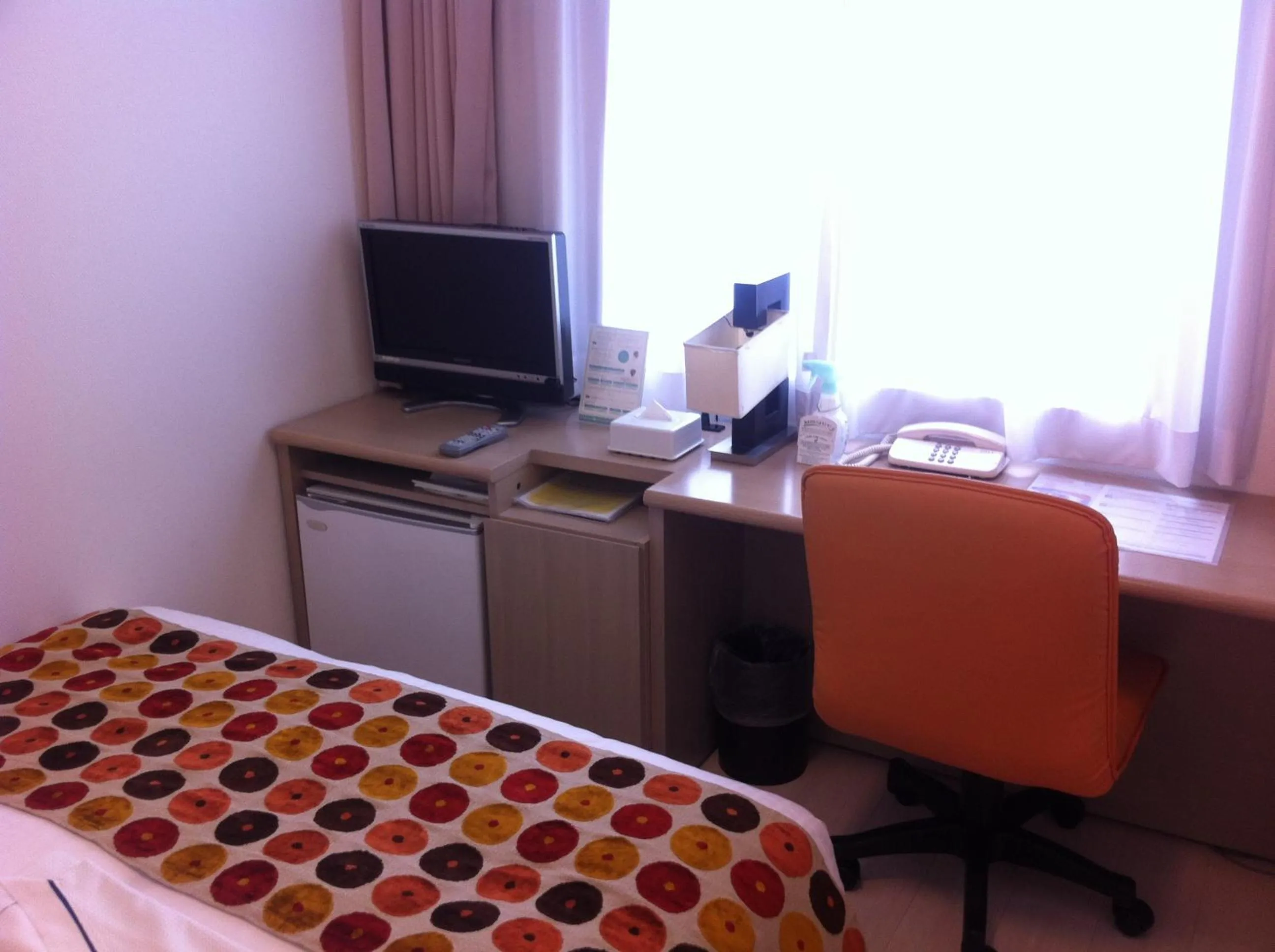 TV and multimedia, Bed in Smile Hotel Okinawa Naha (Tomari Port)