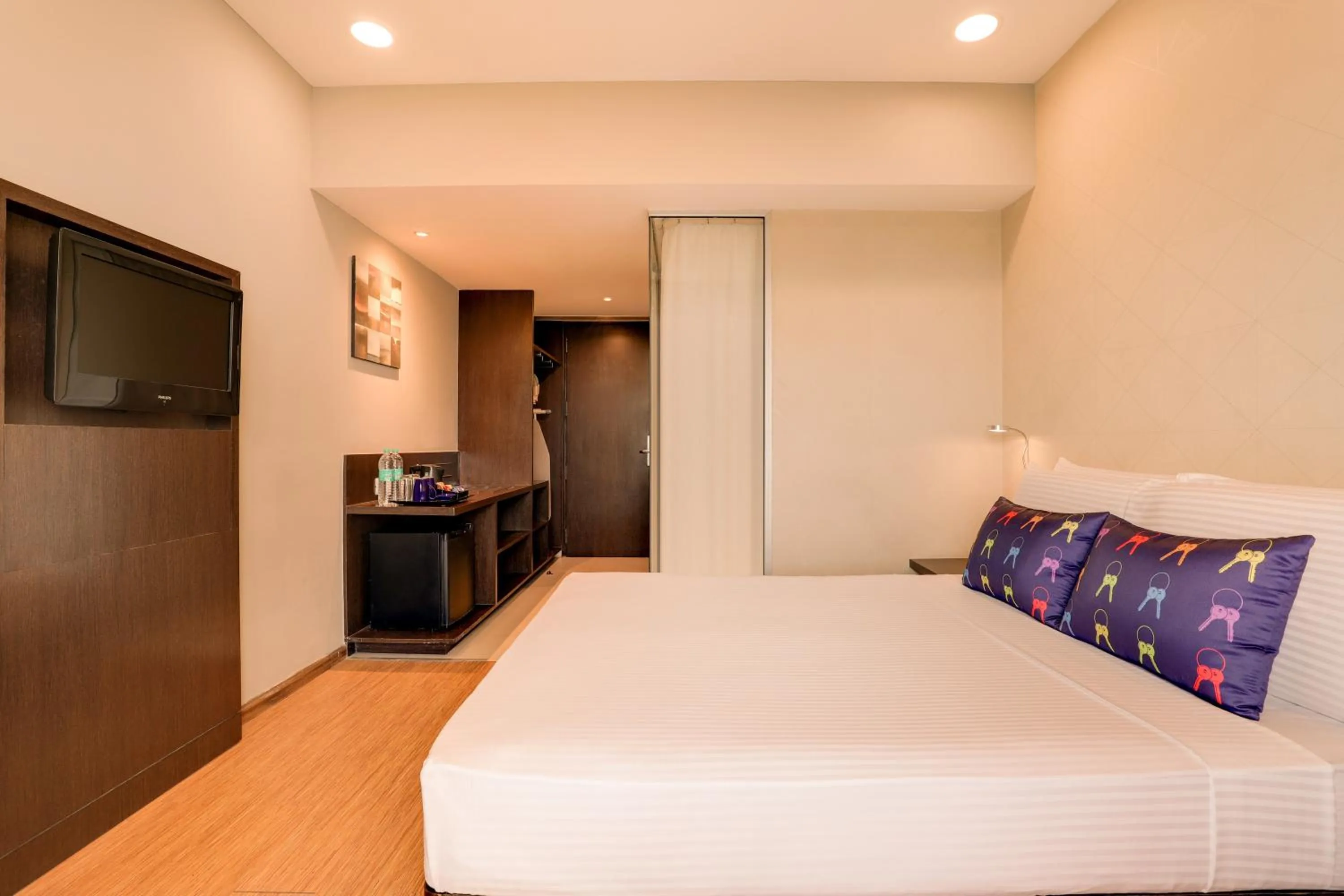 Bedroom, Bed in Keys Select by Lemon Tree Hotels, Whitefield, Bengaluru