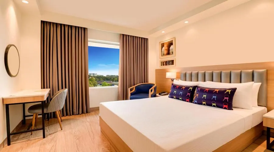 Bedroom, Bed in Keys Select by Lemon Tree Hotels, Whitefield, Bengaluru