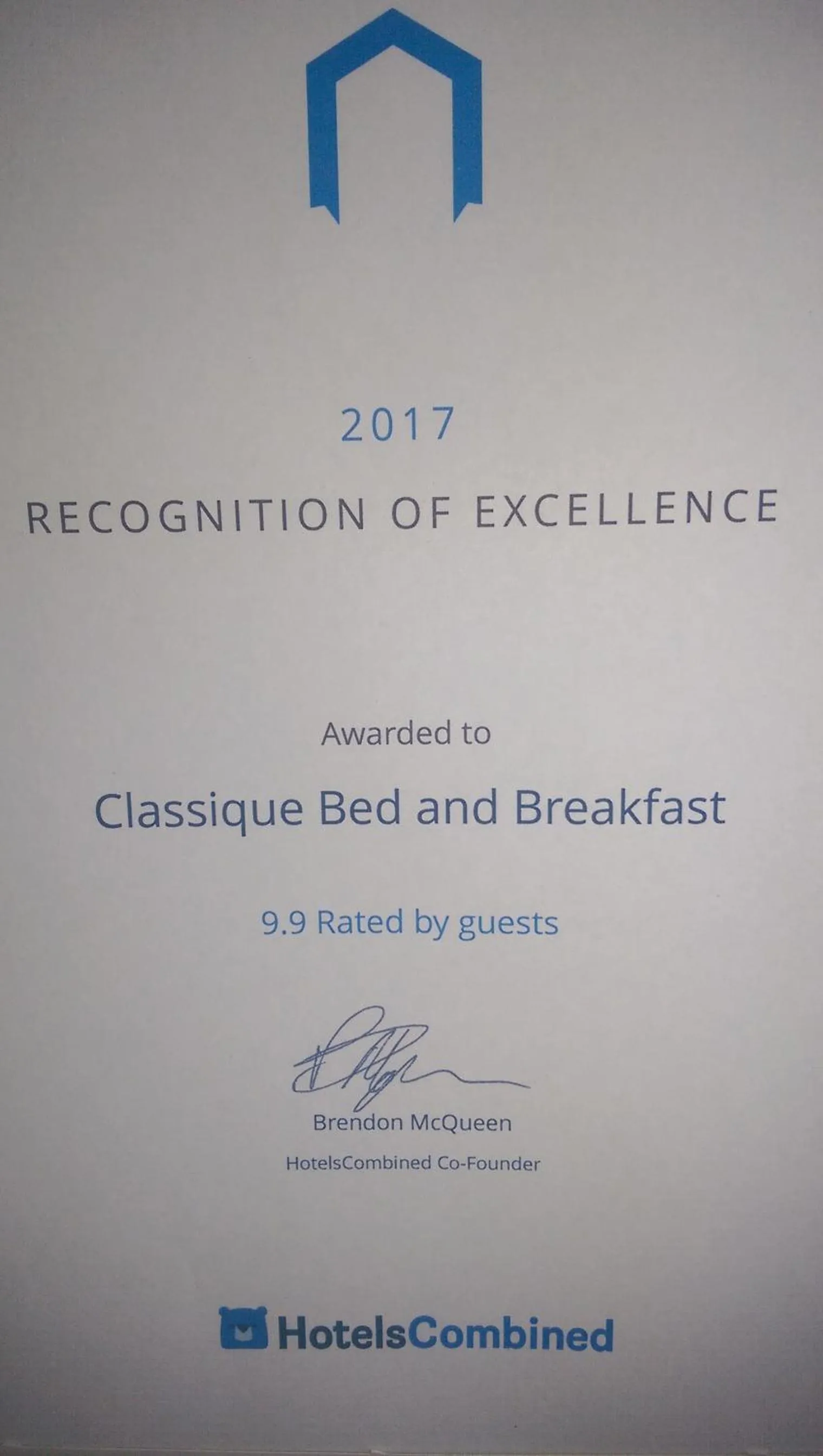 Classique Bed & Breakfast