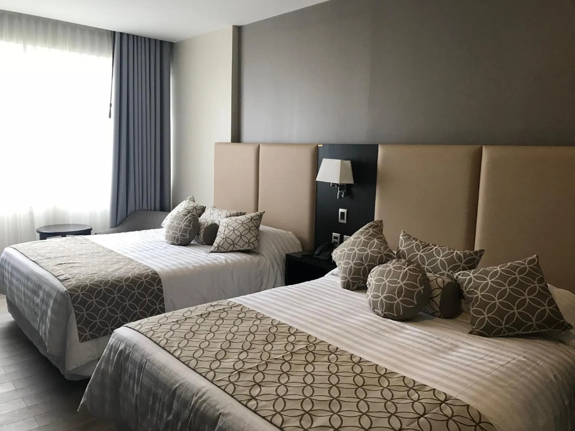 Bed in Huper Hotel Boutique